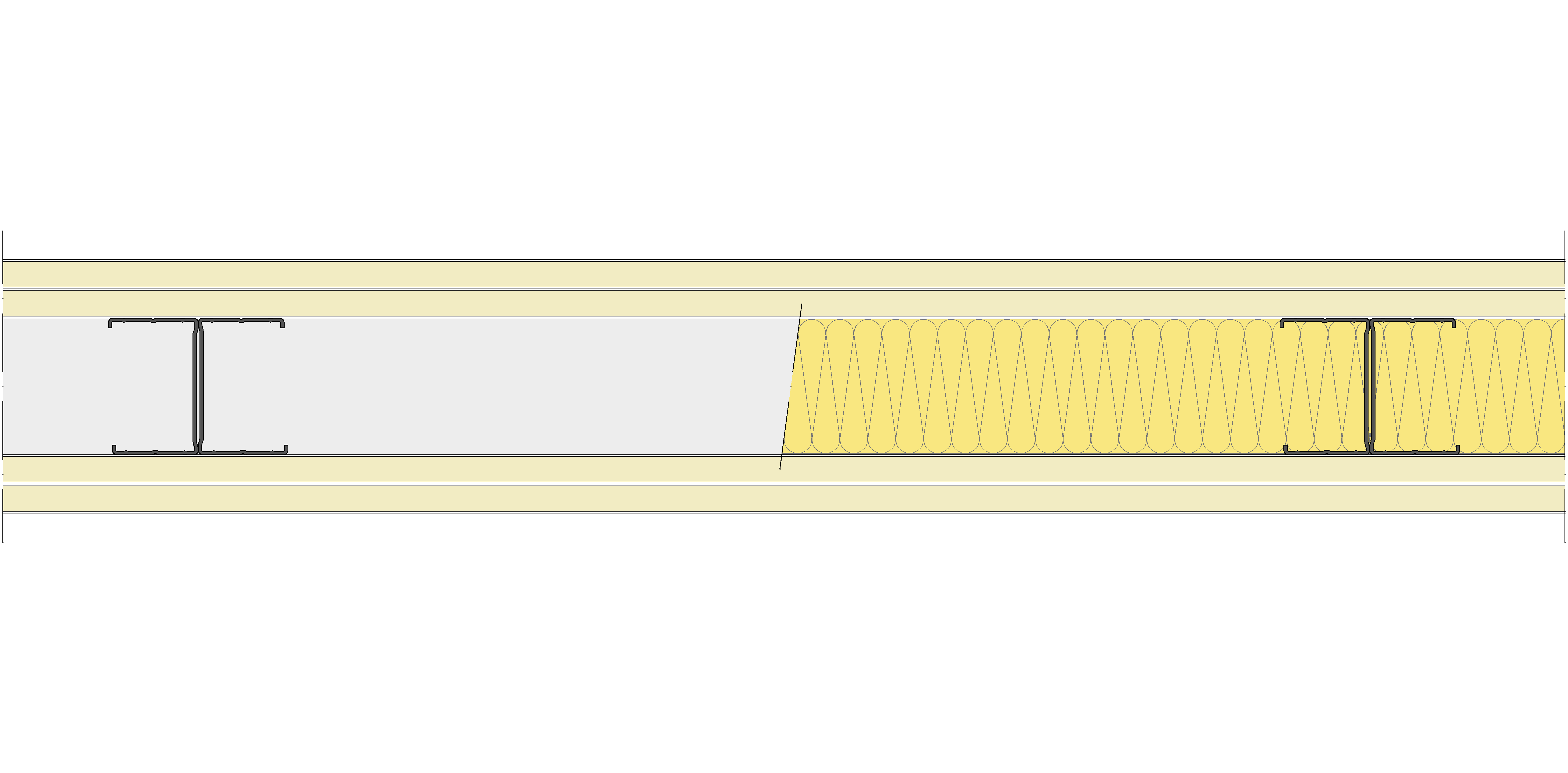 Tabique Pladur® 130/600 (70-45H) 4N MW
