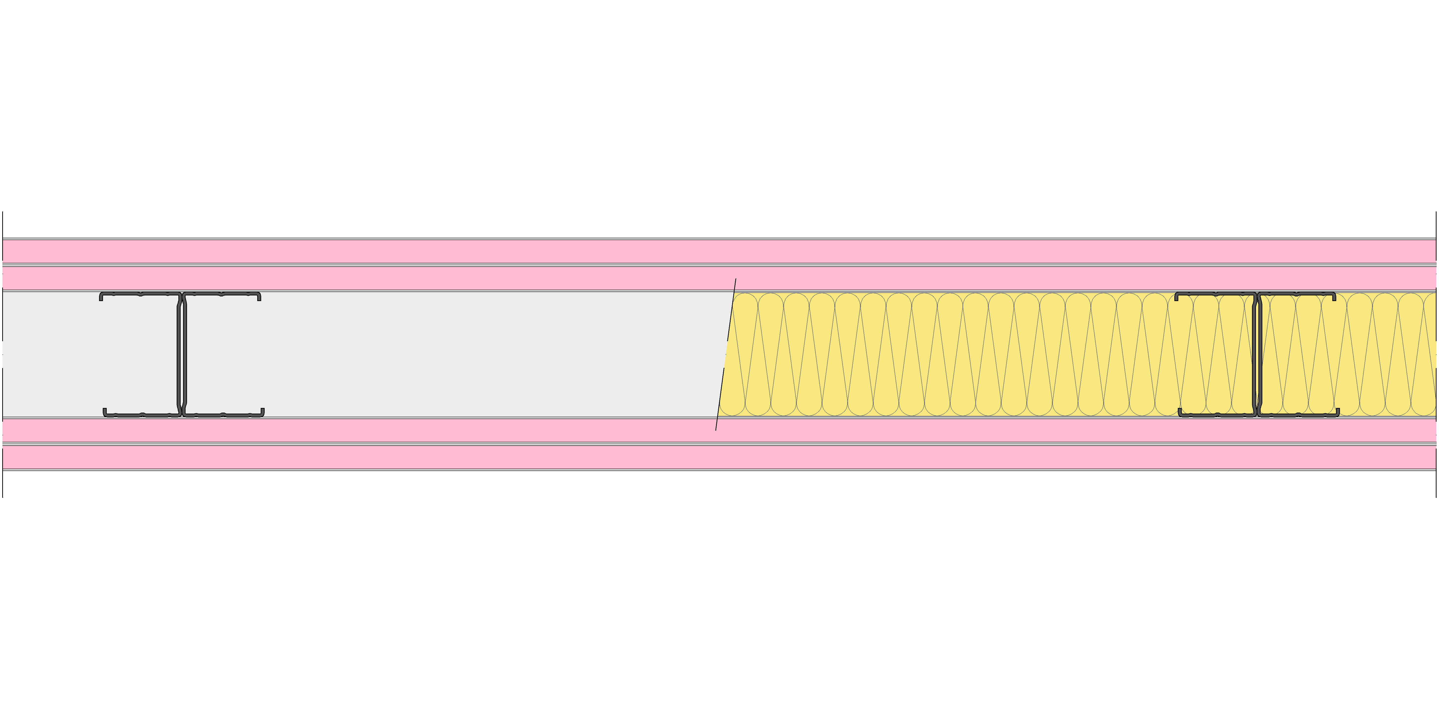 Tabique Pladur® 130/600 (70-45H) 4F MW