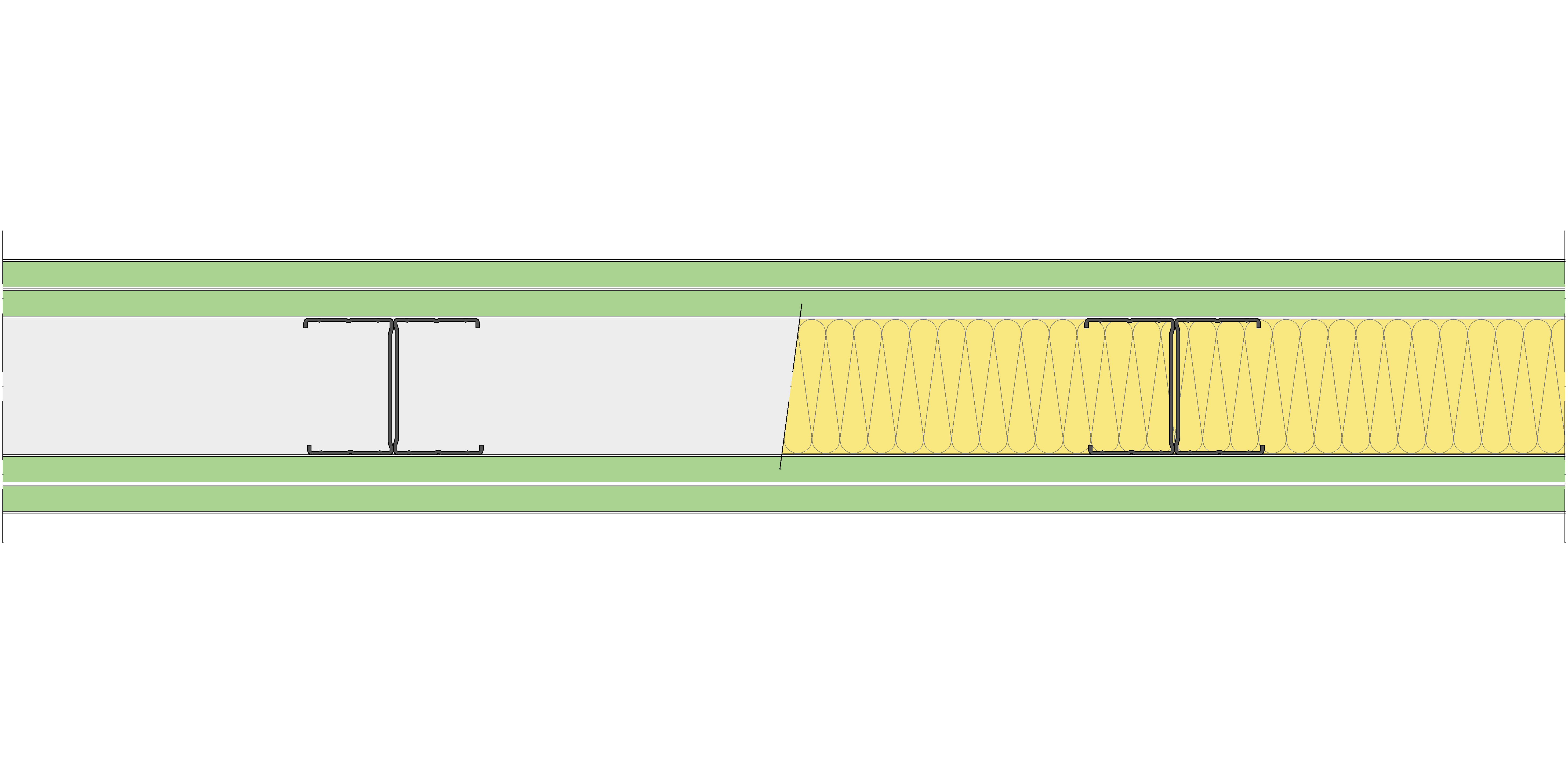 Tabique Pladur® 130/400 (70-45H) 4H1 MW