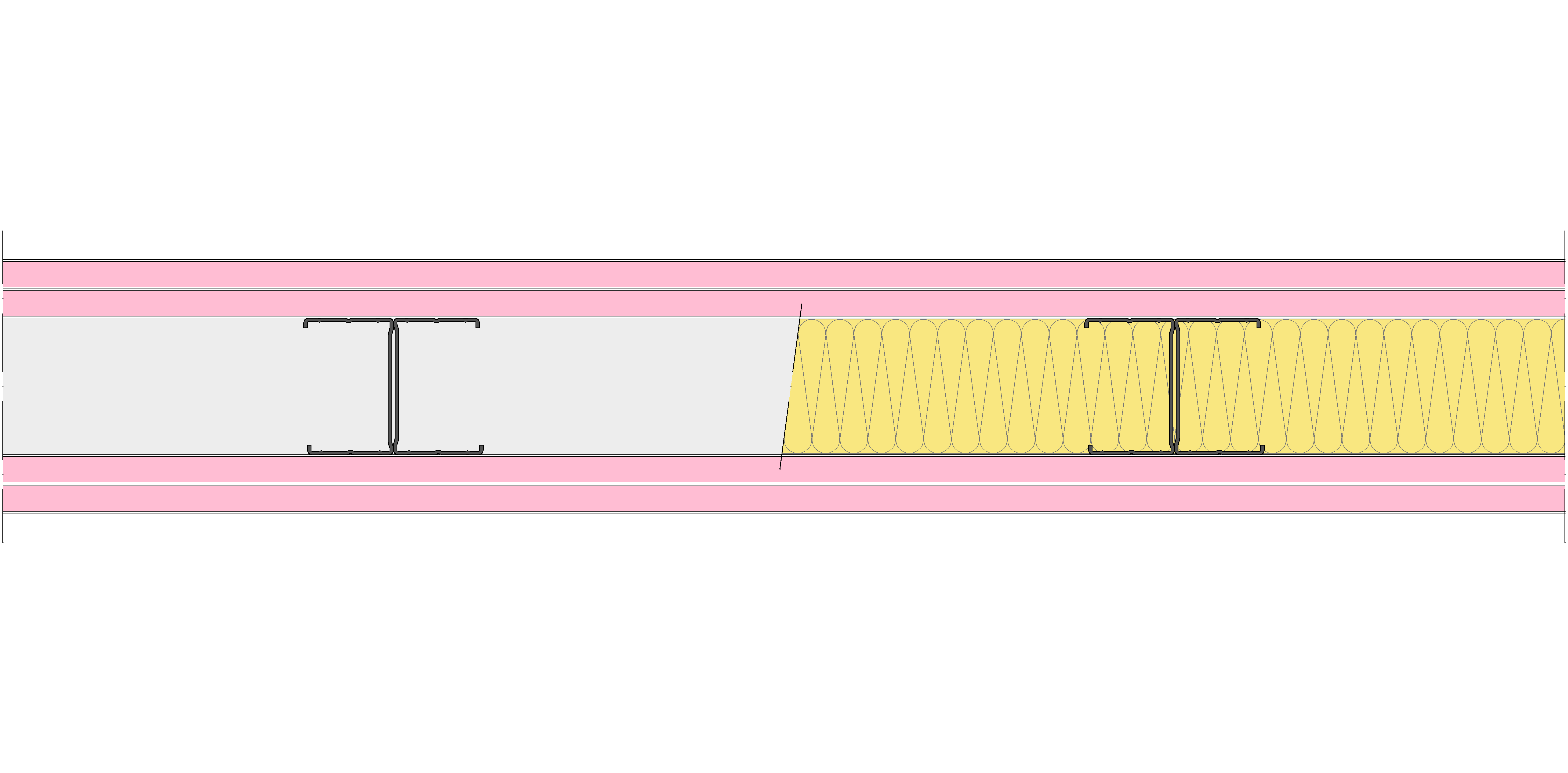 Tabique Pladur® 130/400 (70-45H) 4F MW