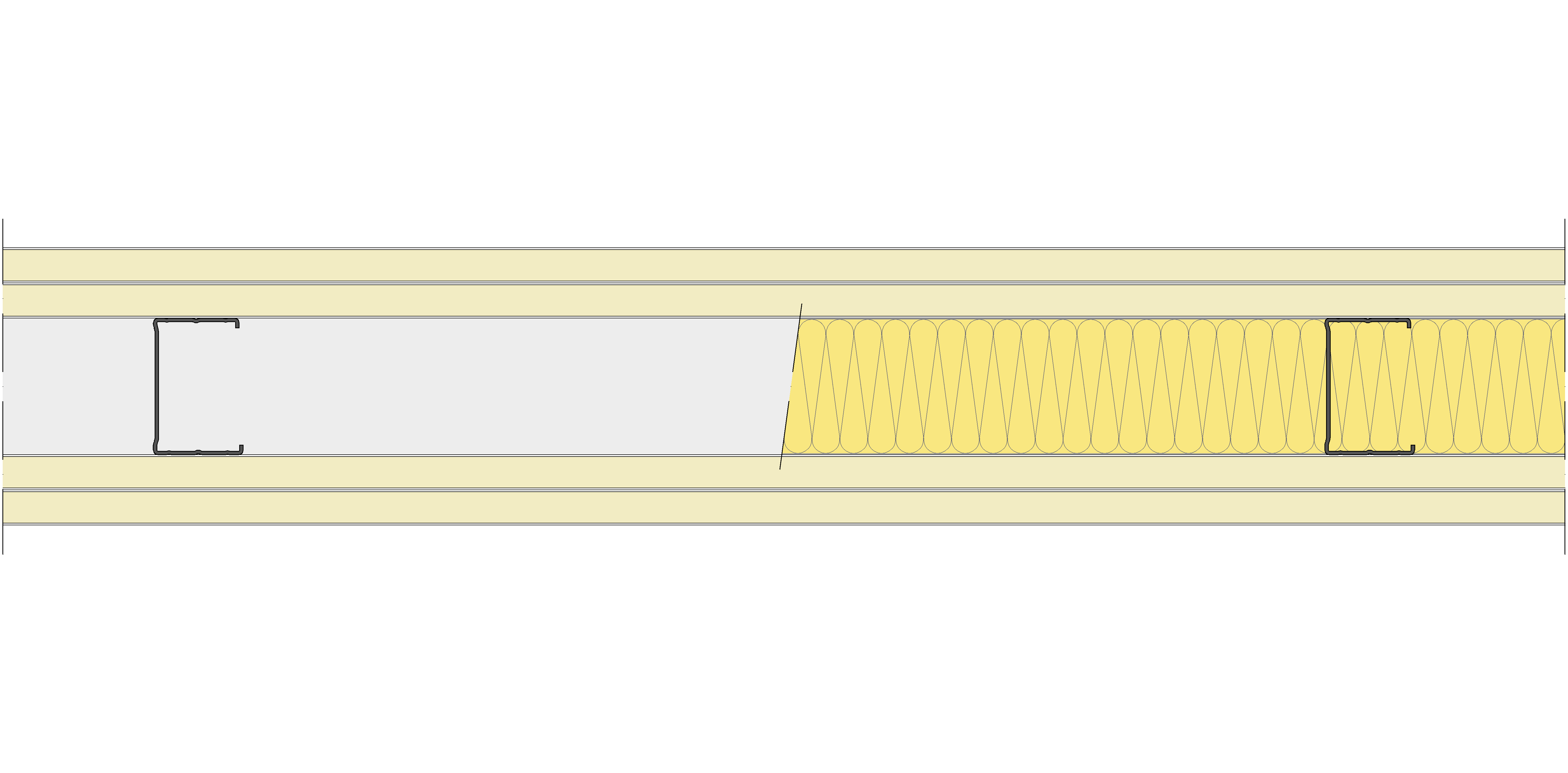 Tabique Pladur® 142/600 (70-45) 4N MW