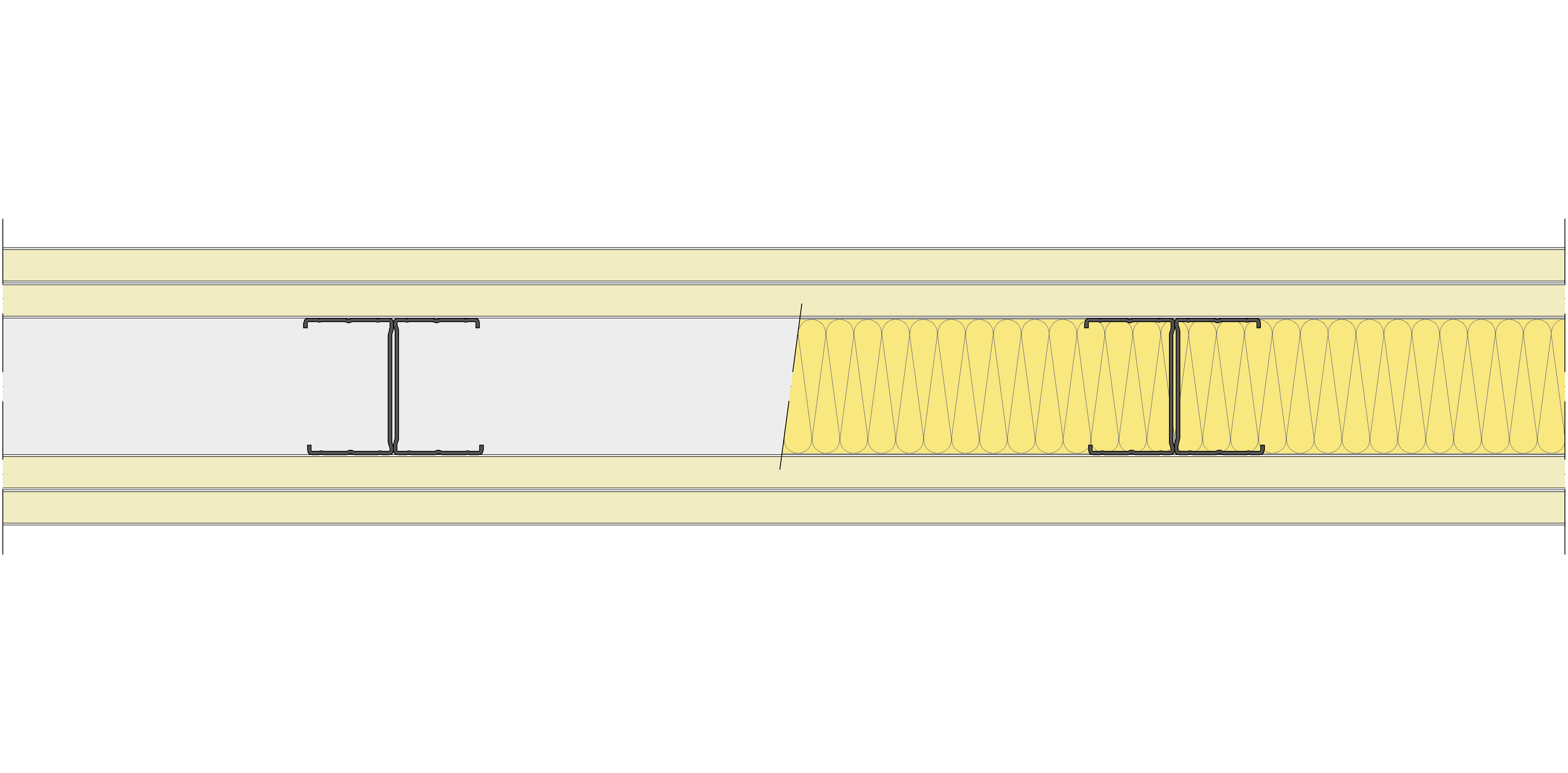 Tabique Pladur® 142/400 (70-45H) 4N MW
