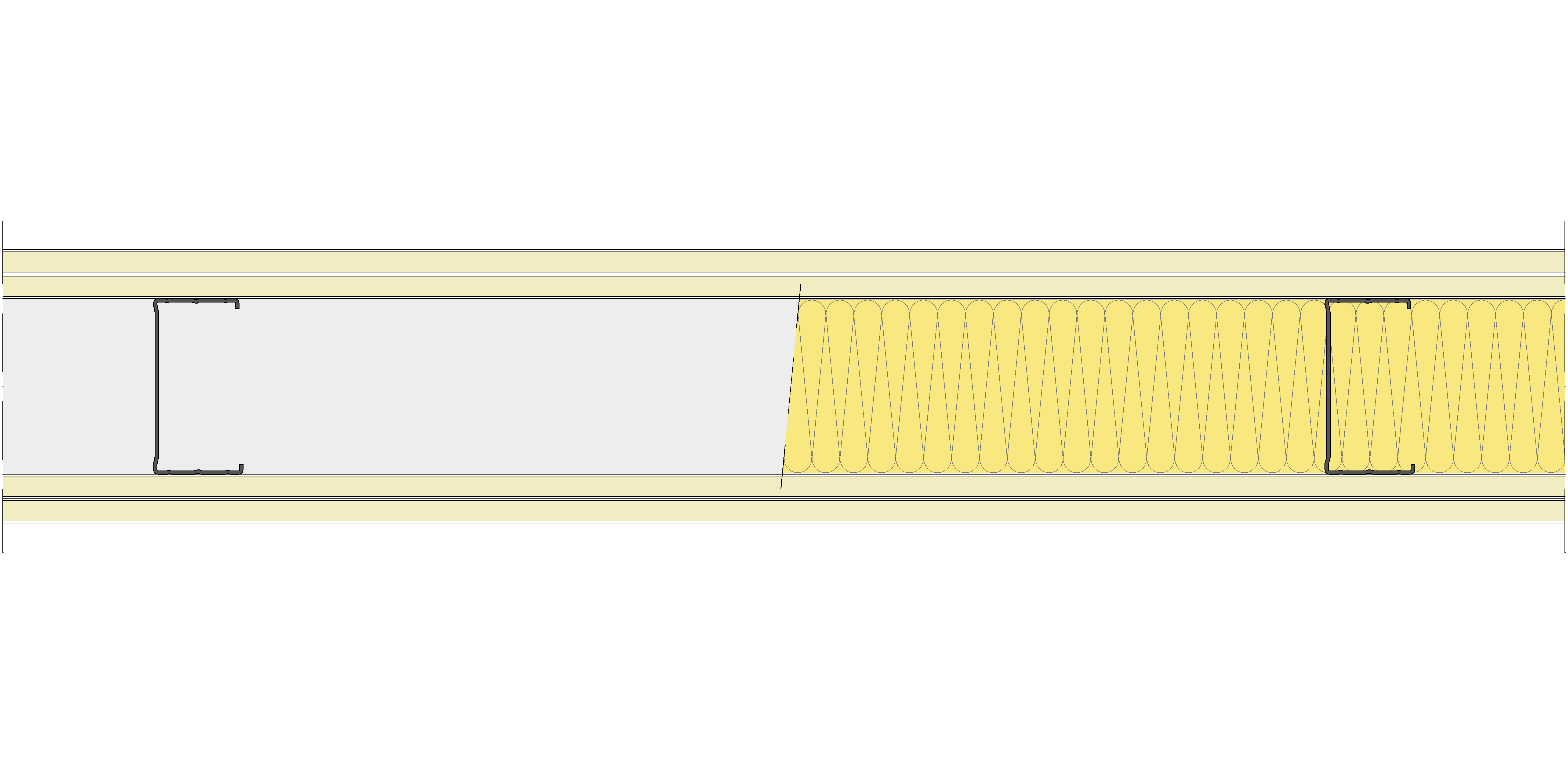 Tabique Pladur® 140/600 (90-45) 4N MW