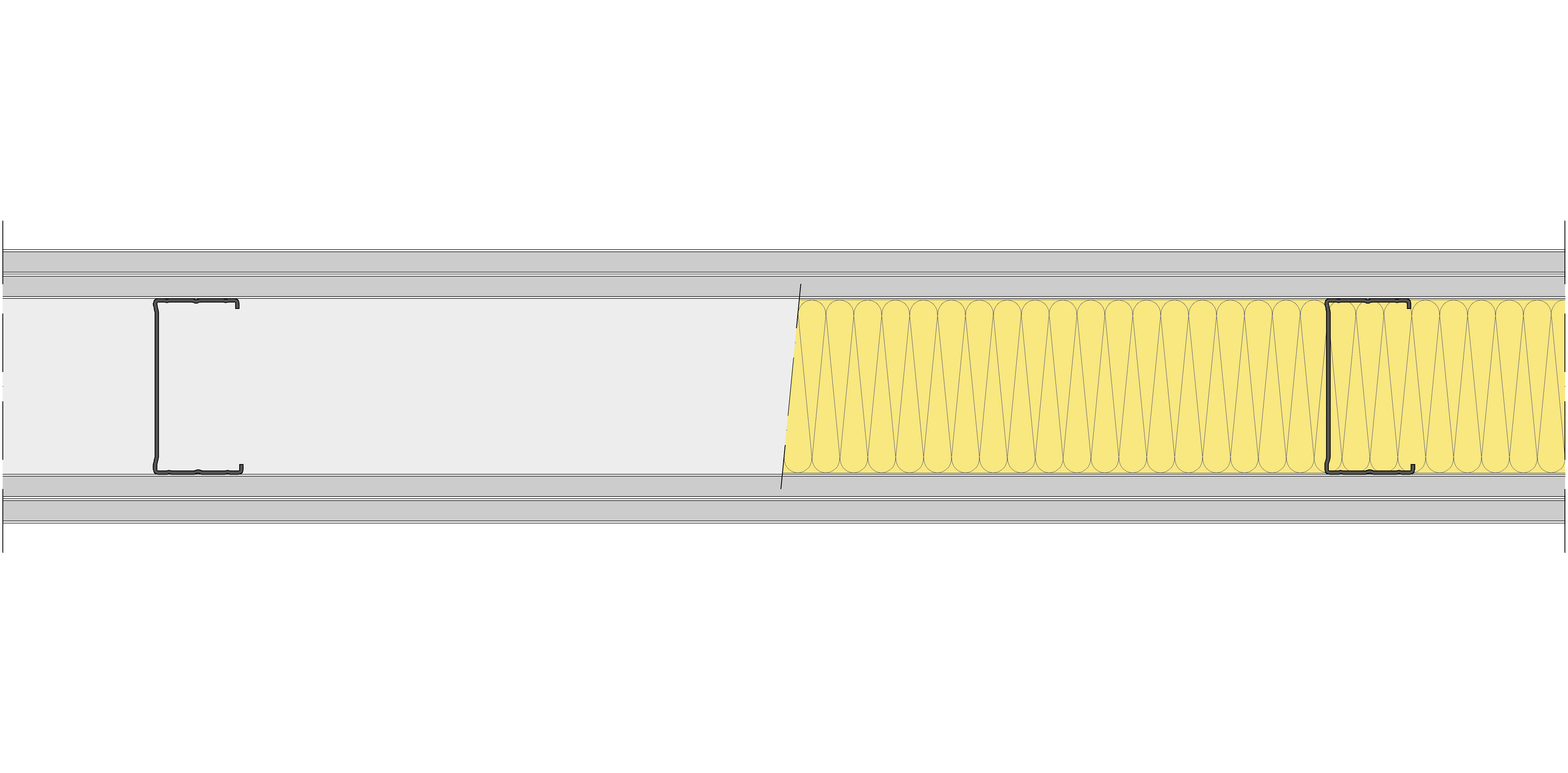Tabique Pladur® 140/600 (90-45) 4SOLIDTEX MW