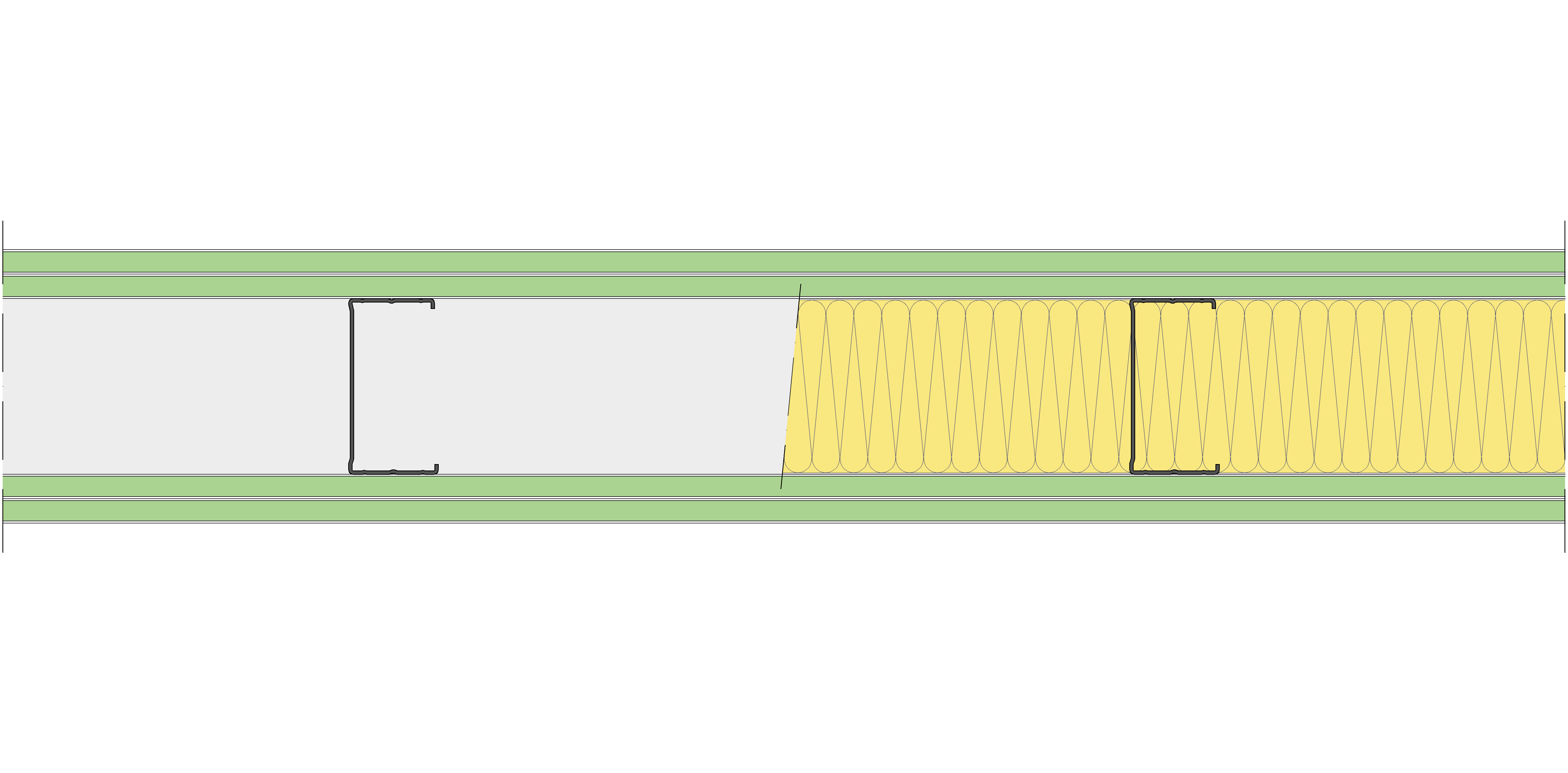 Tabique Pladur® 140/400 (90-45) 4H1 MW