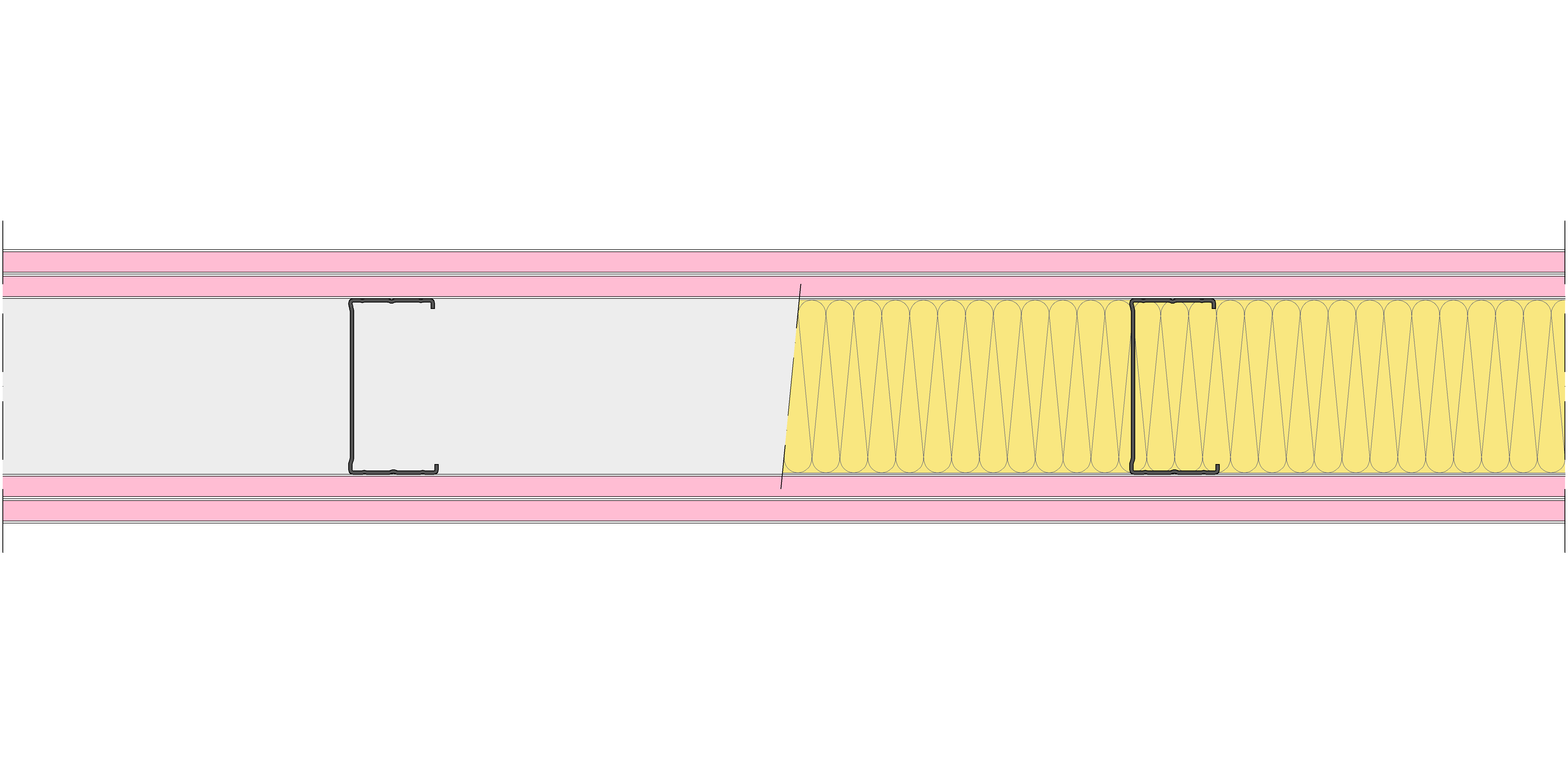 Tabique Pladur® 140/400 (90-45) 4F MW