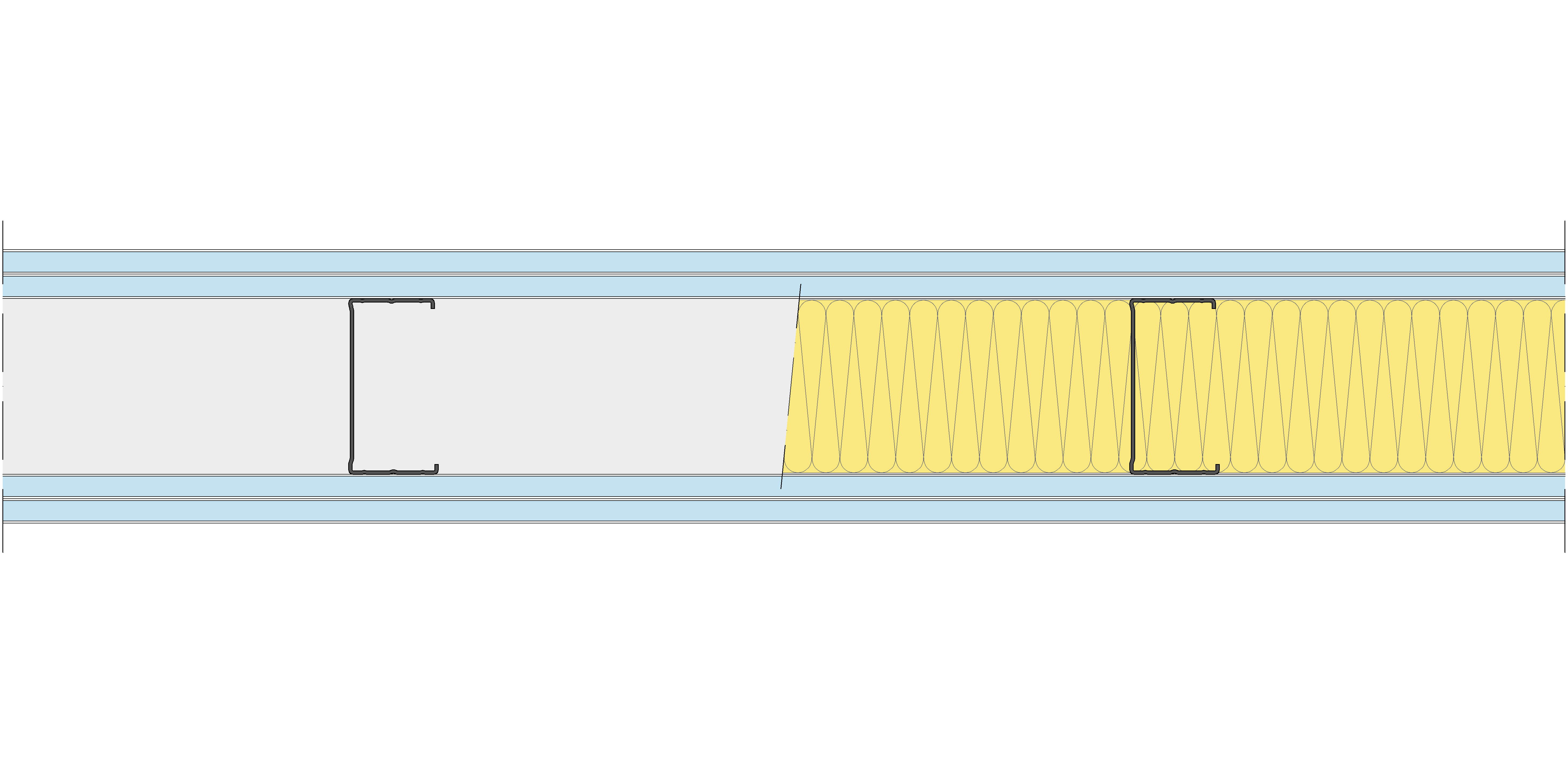 Tabique Pladur® 140/400 (90-45) 4OMNIA MW