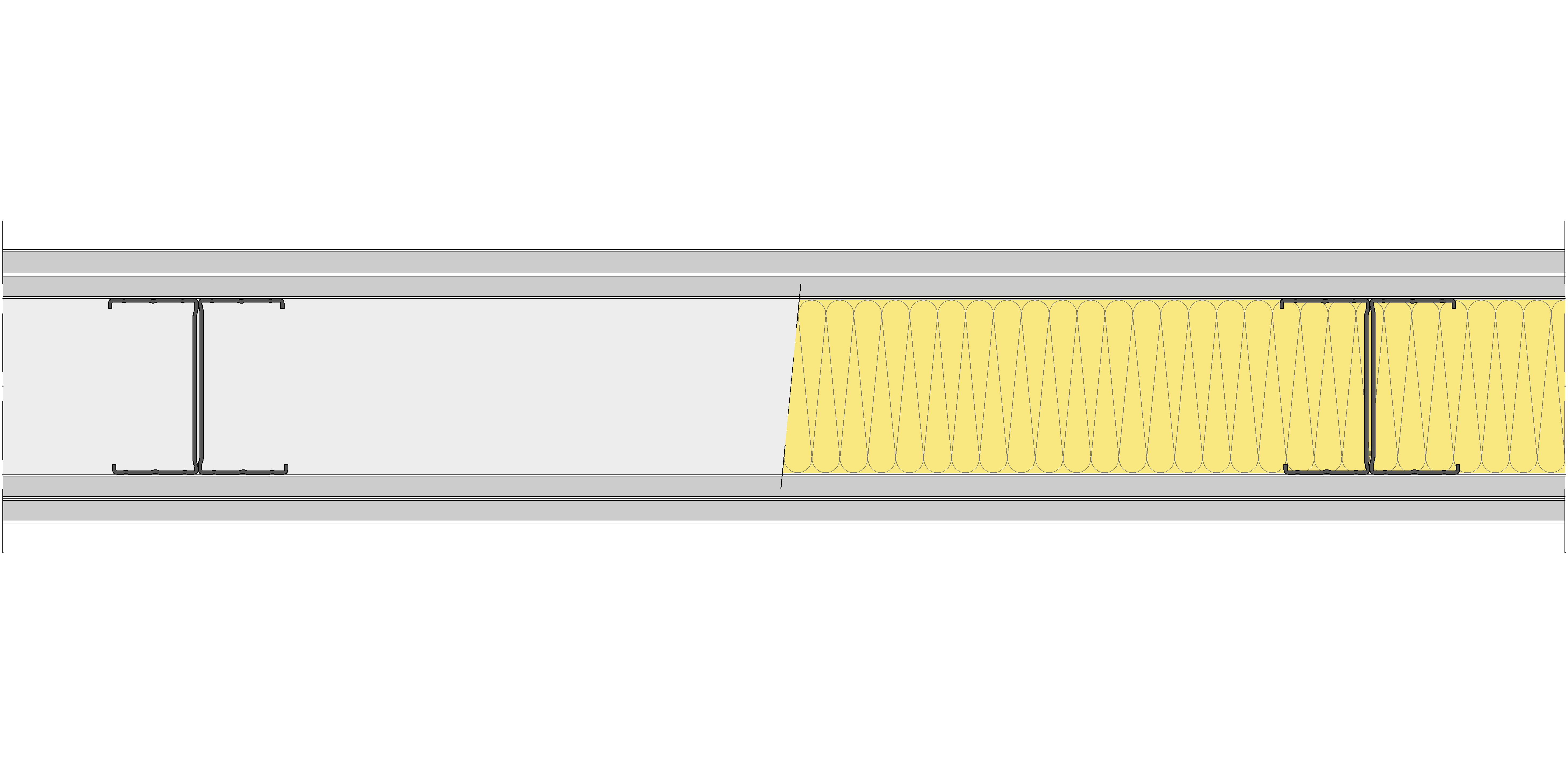 Tabique Pladur® 140/600 (90-45H) 4SOLIDTEX MW