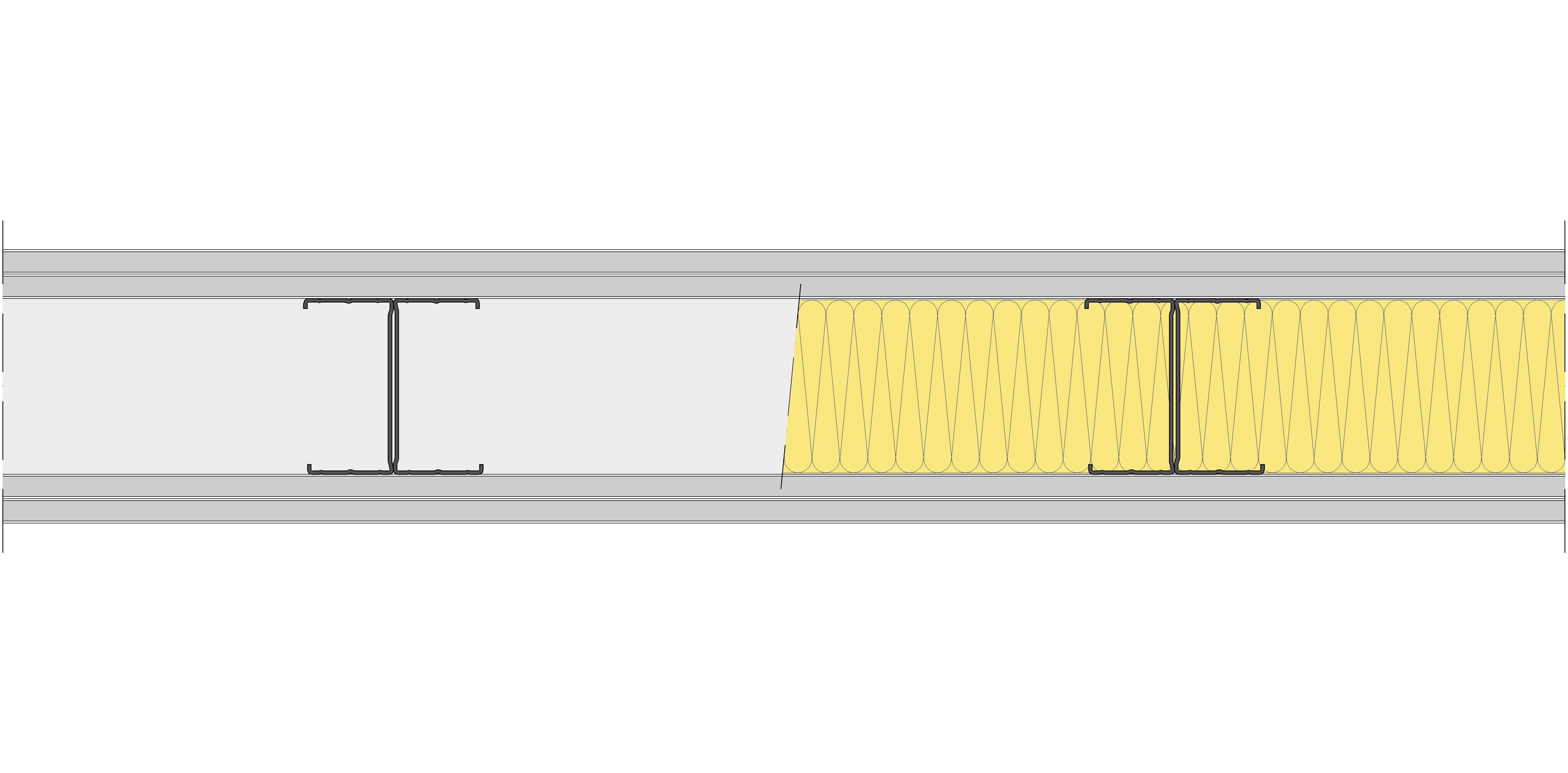 Tabique Pladur® 140/400 (90-45H) 4SOLIDTEX MW