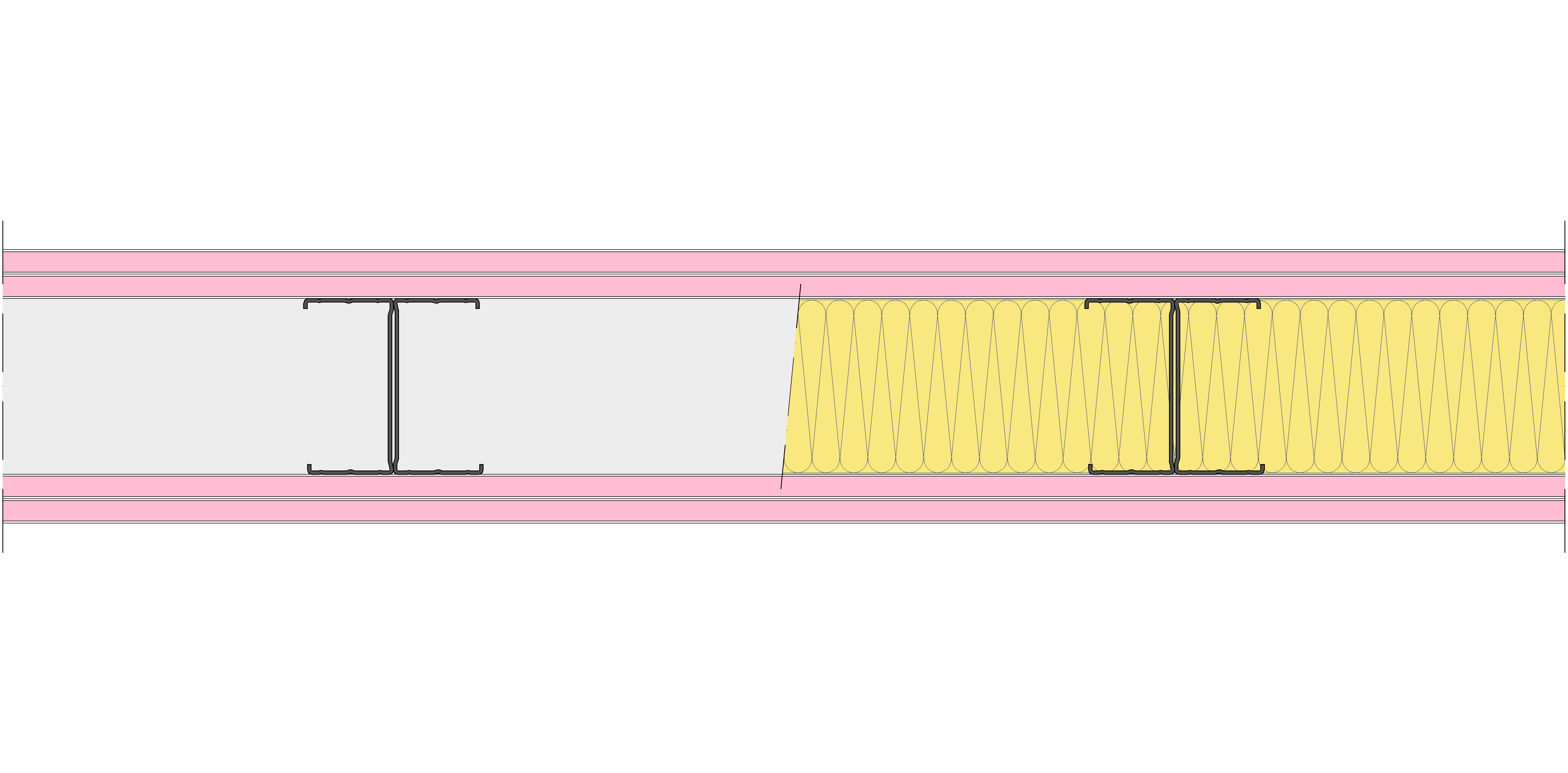 Tabique Pladur® 140/400 (90-45H) 4F MW
