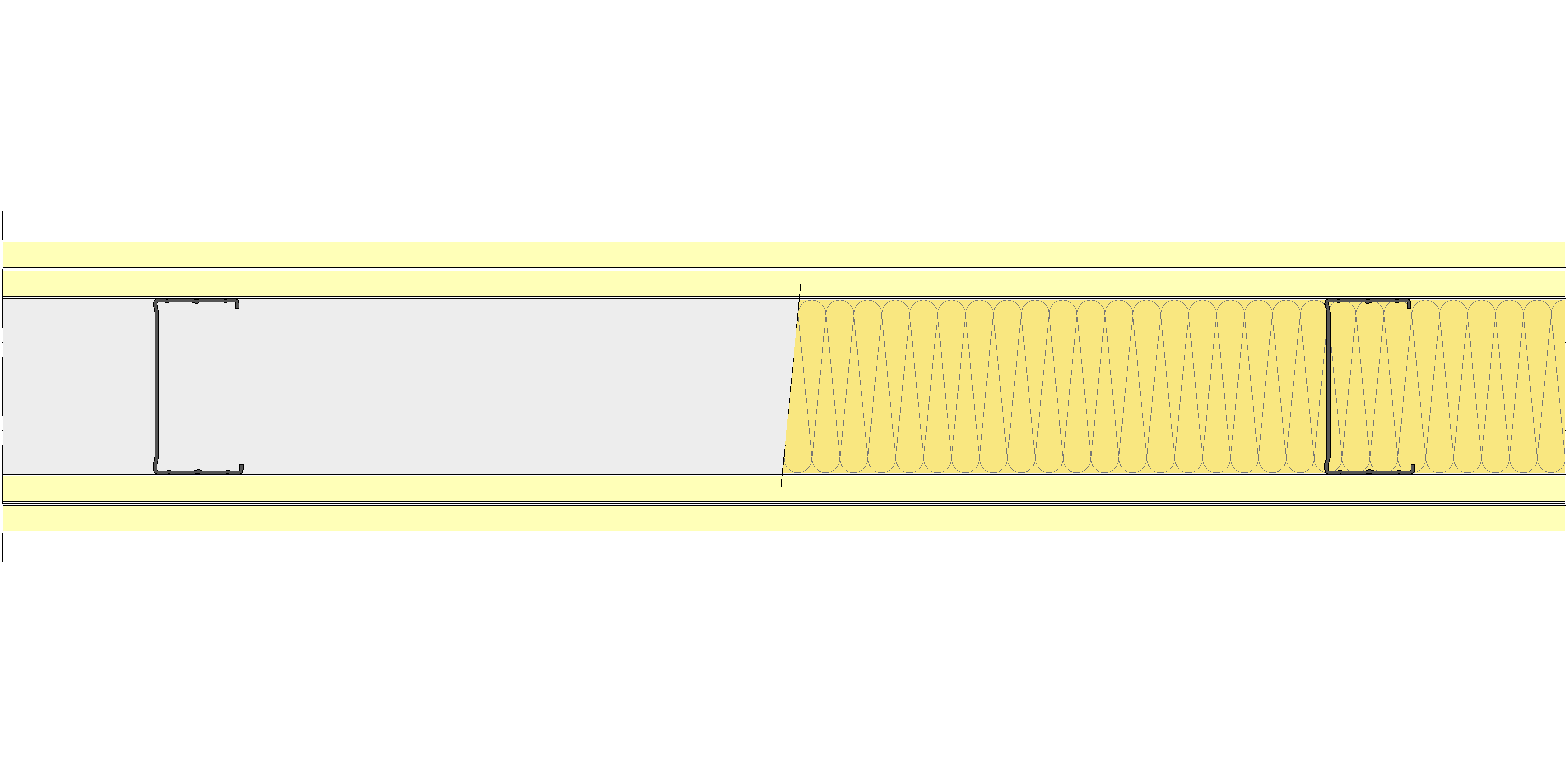 Tabique Pladur® 150/600 (90-45) 4I MW