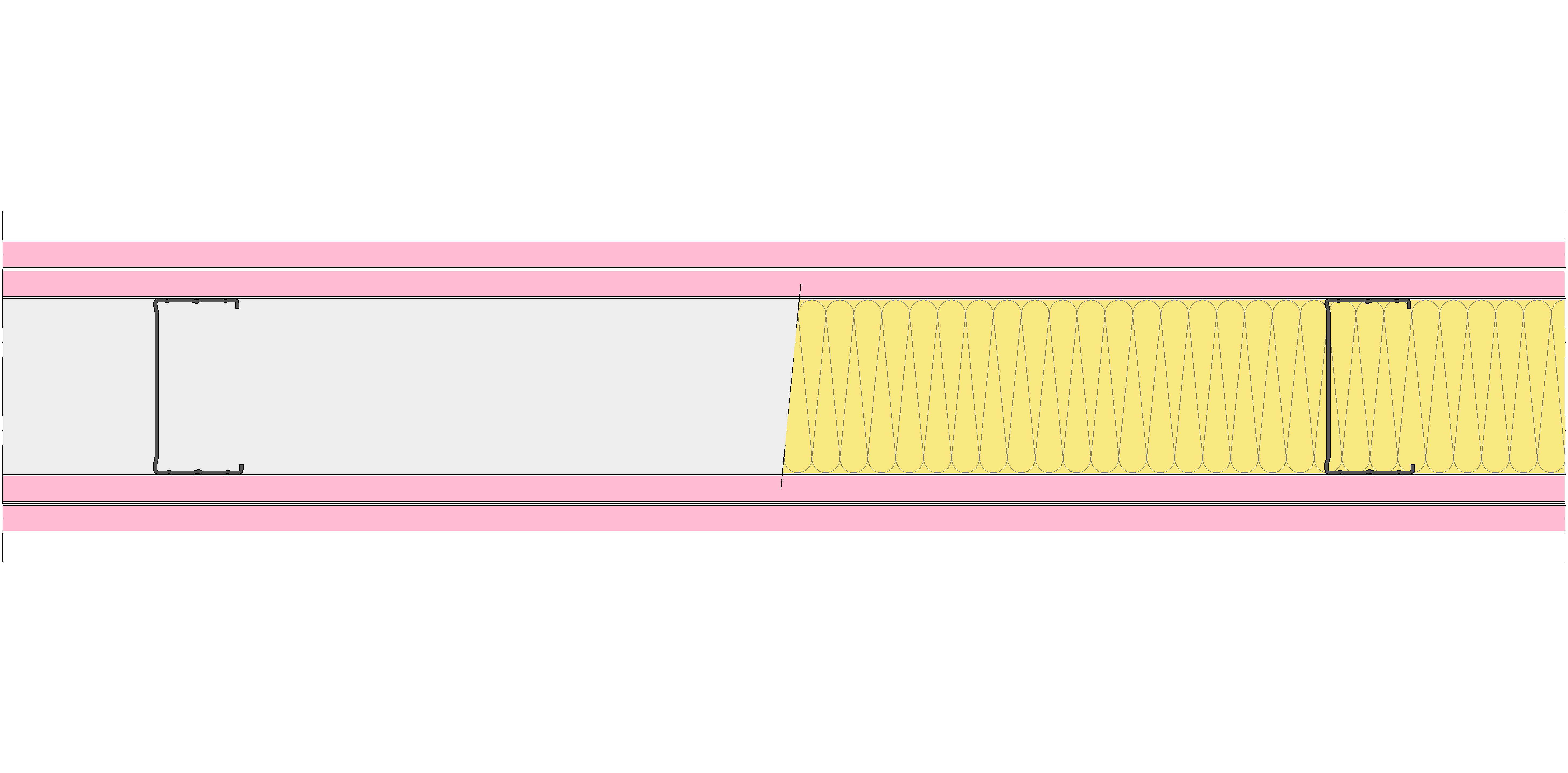 Tabique Pladur® 150/600 (90-45) 4F MW