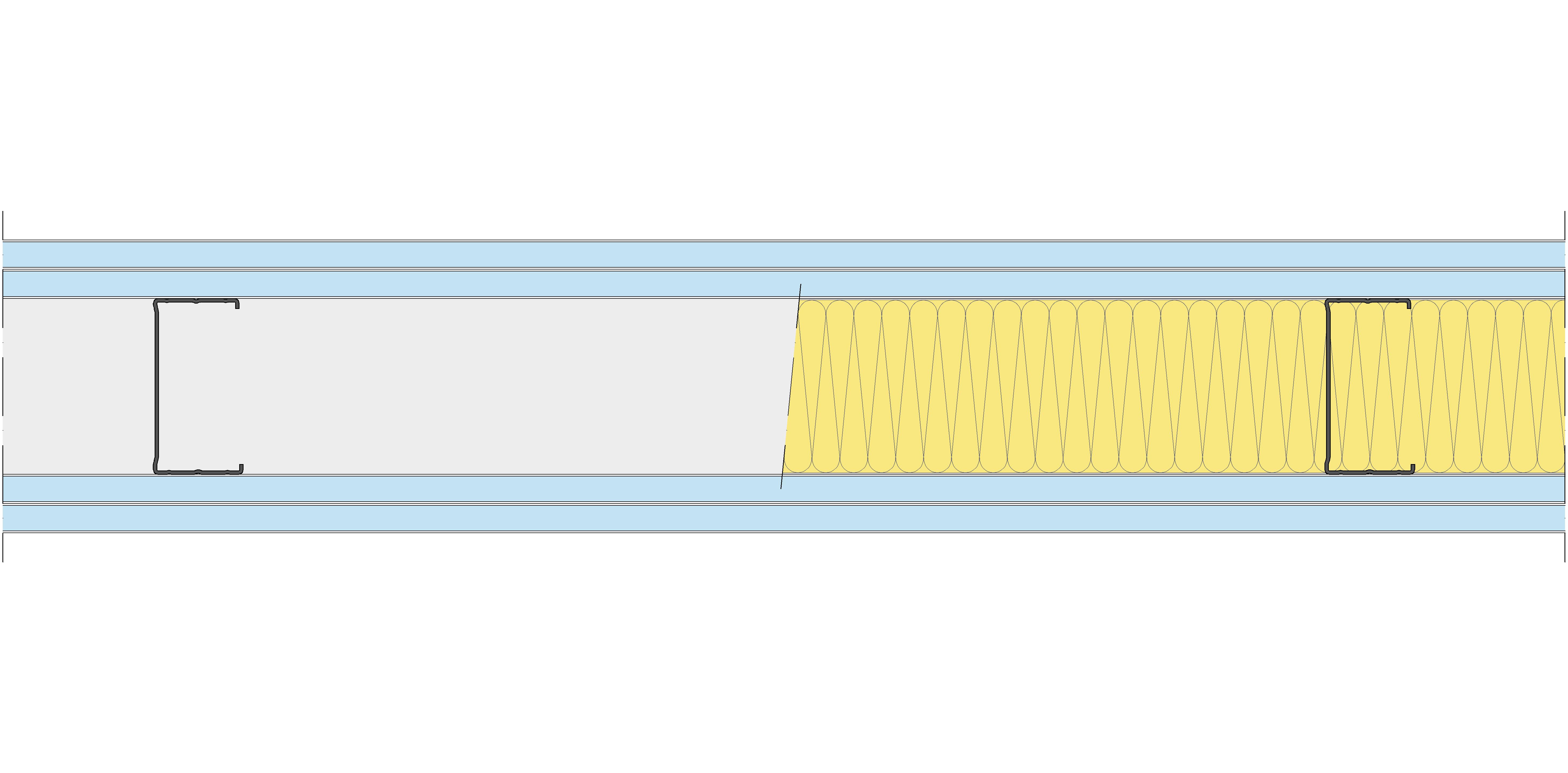 Tabique Pladur® 150/600 (90-45) 4OMNIA MW