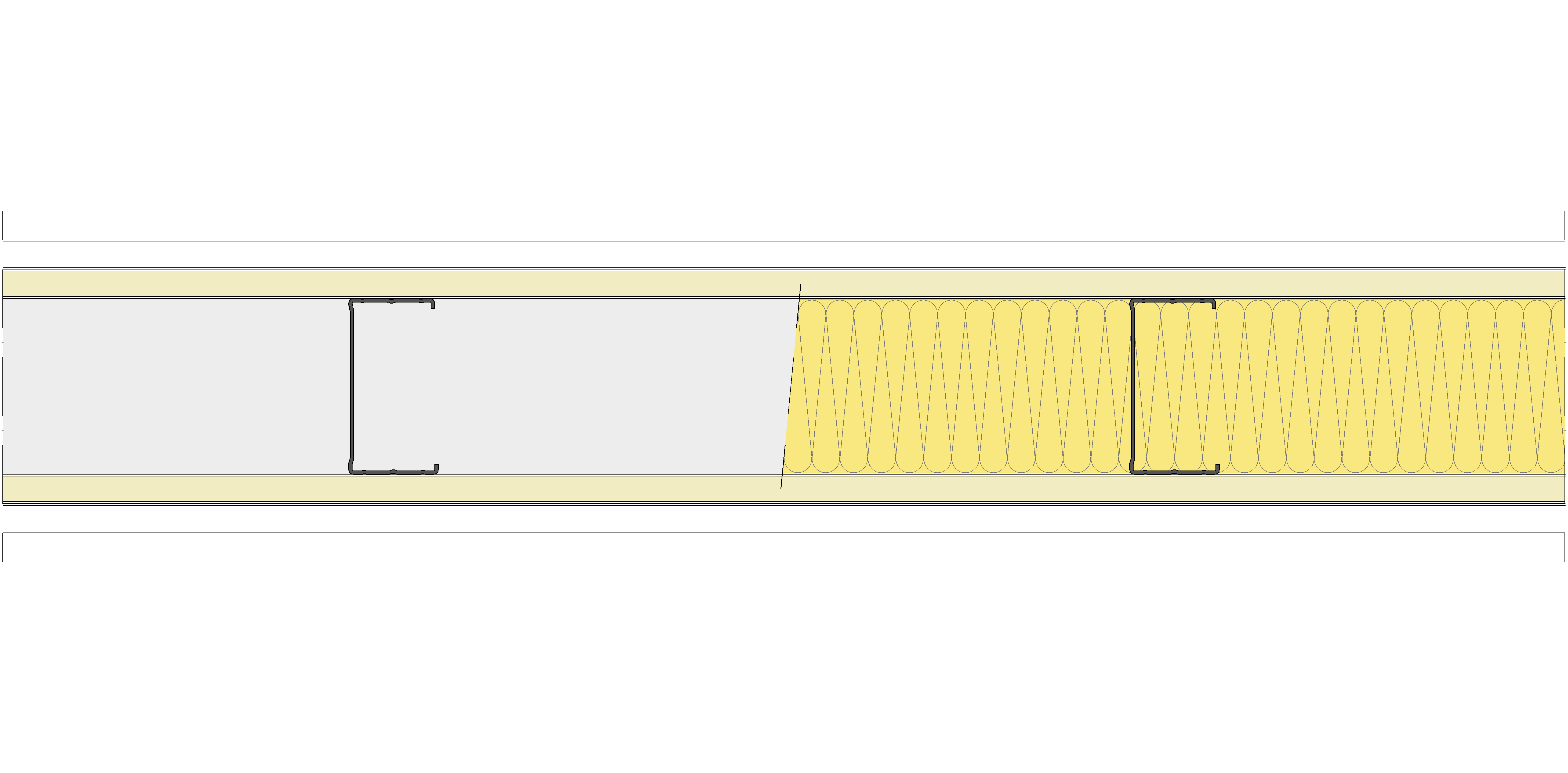 Tabique Pladur® 150/400 (90-45) 1N A1-2N-1N A1 MW