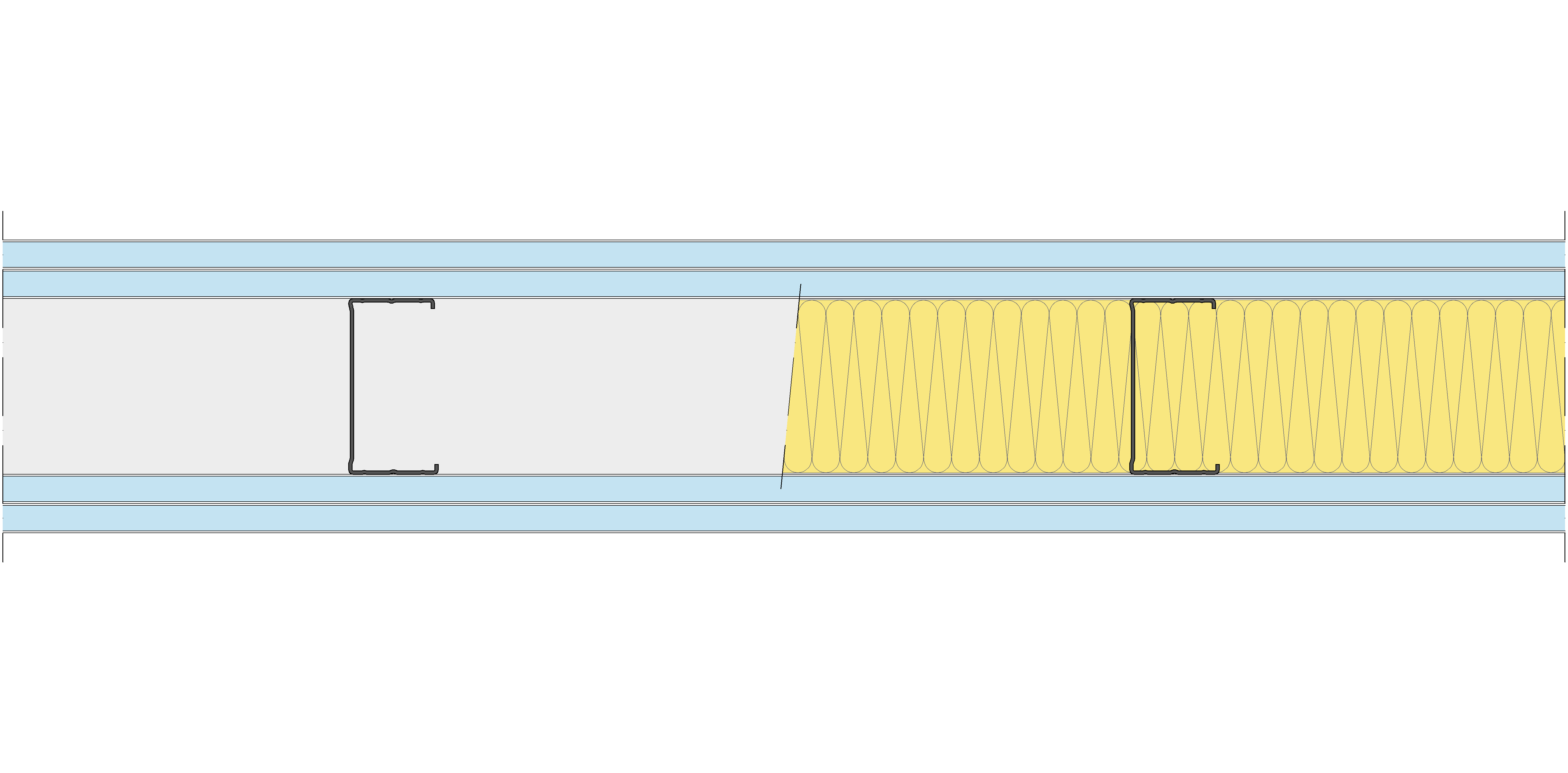 Tabique Pladur® 150/400 (90-45) 4OMNIA MW
