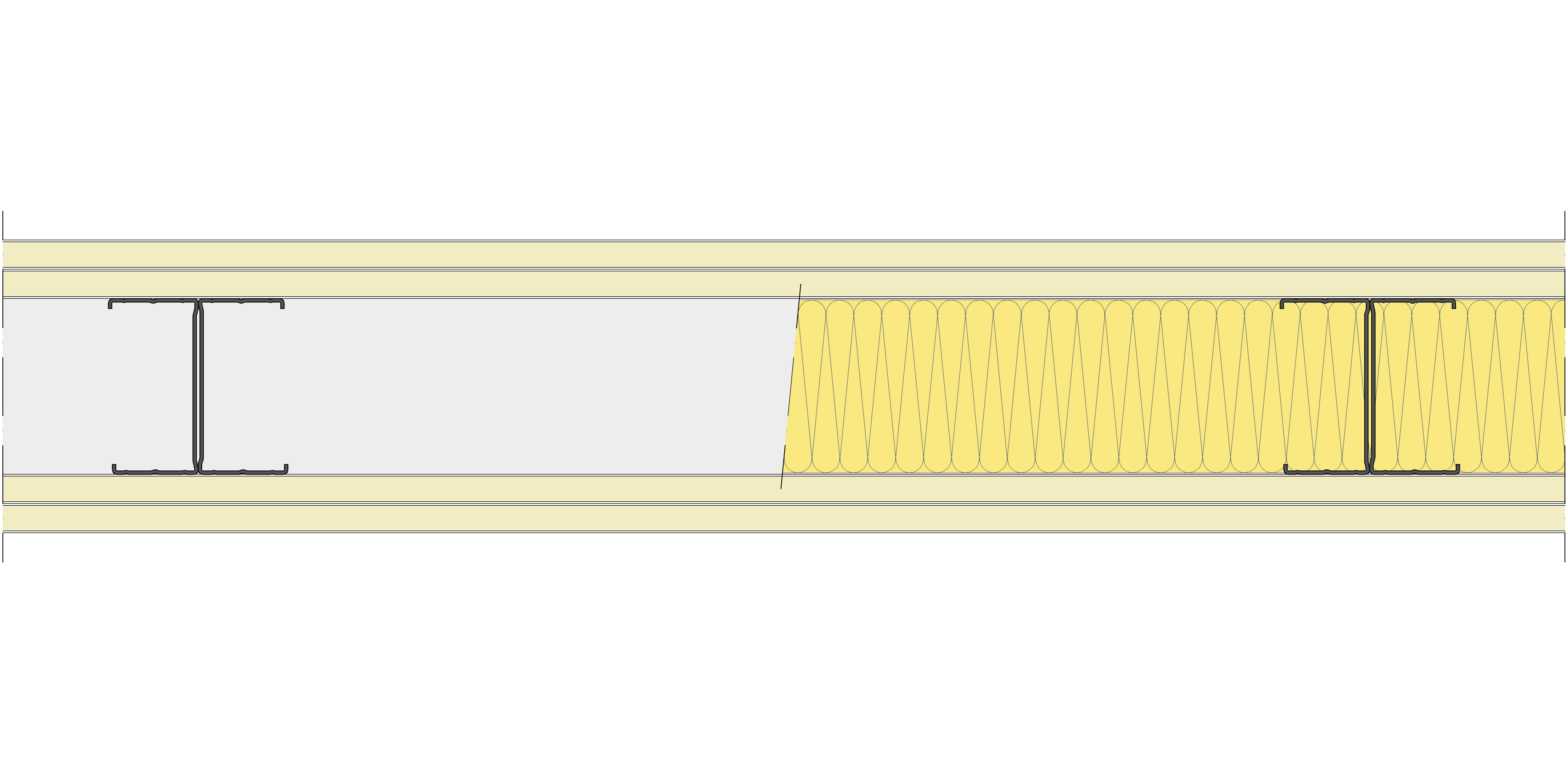 Tabique Pladur® 150/600 (90-45H) 4N MW