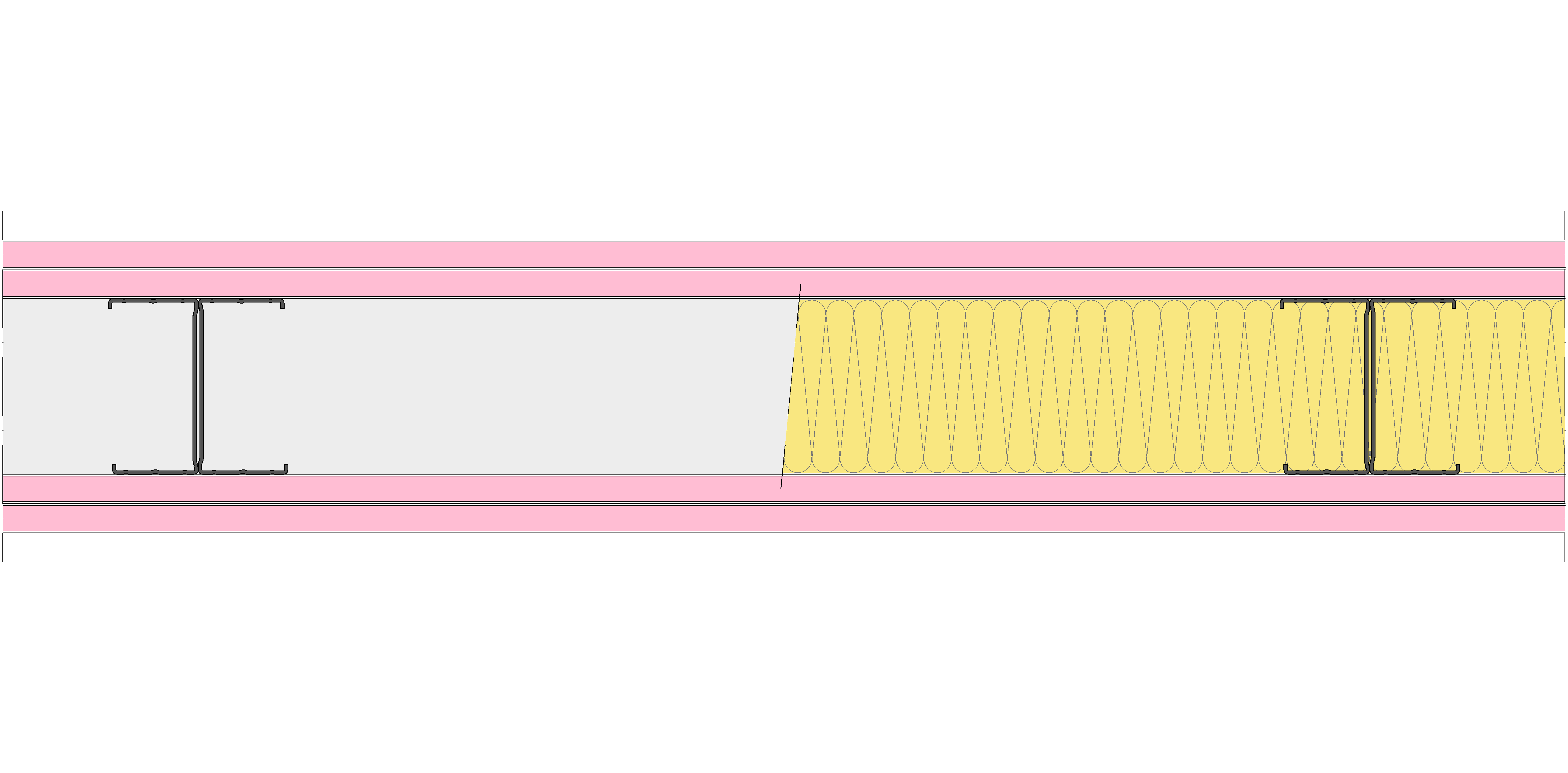 Tabique Pladur® 150/600 (90-45H) 4F MW