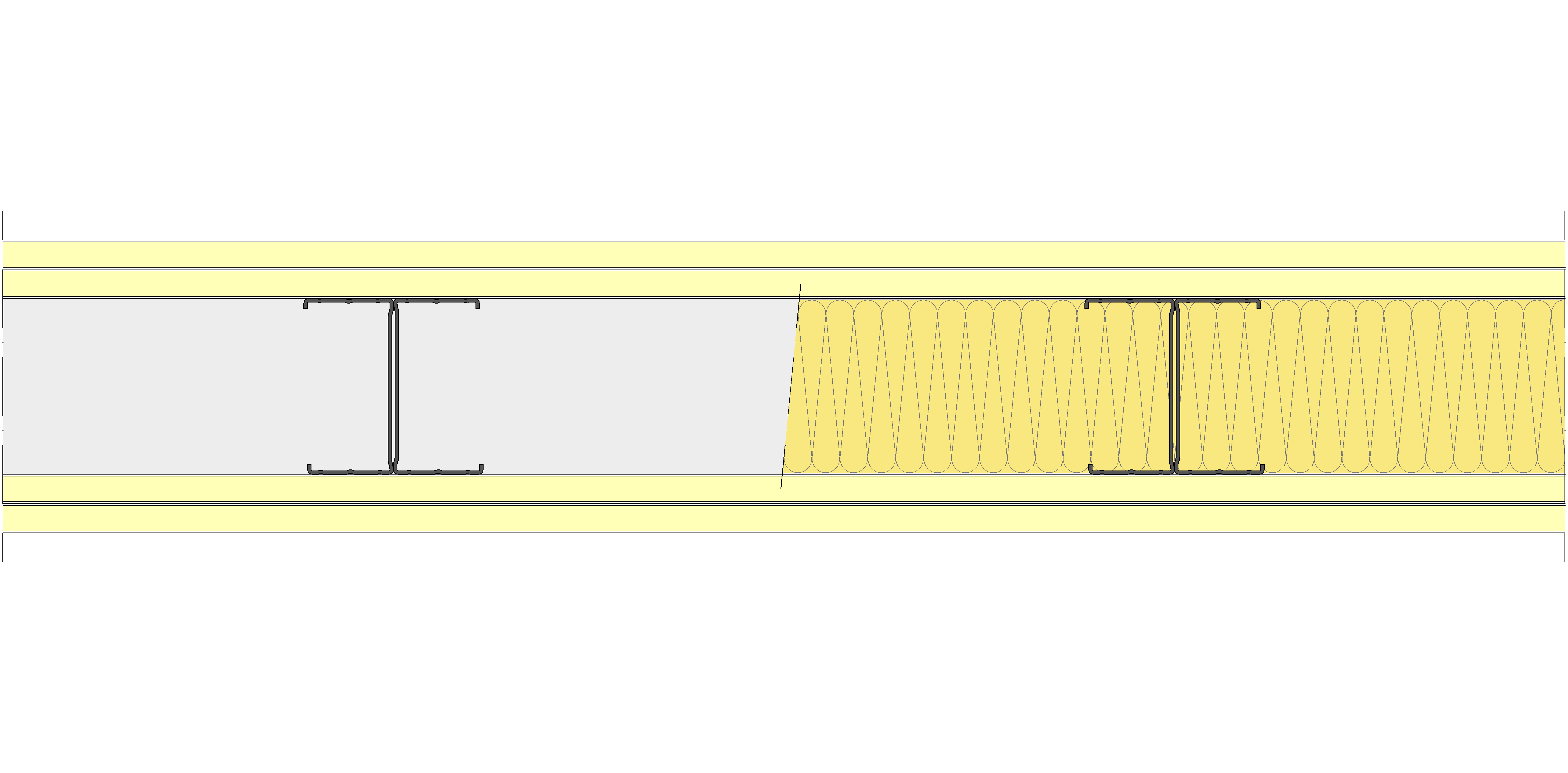 Tabique Pladur® 150/400 (90-45H) 4I MW