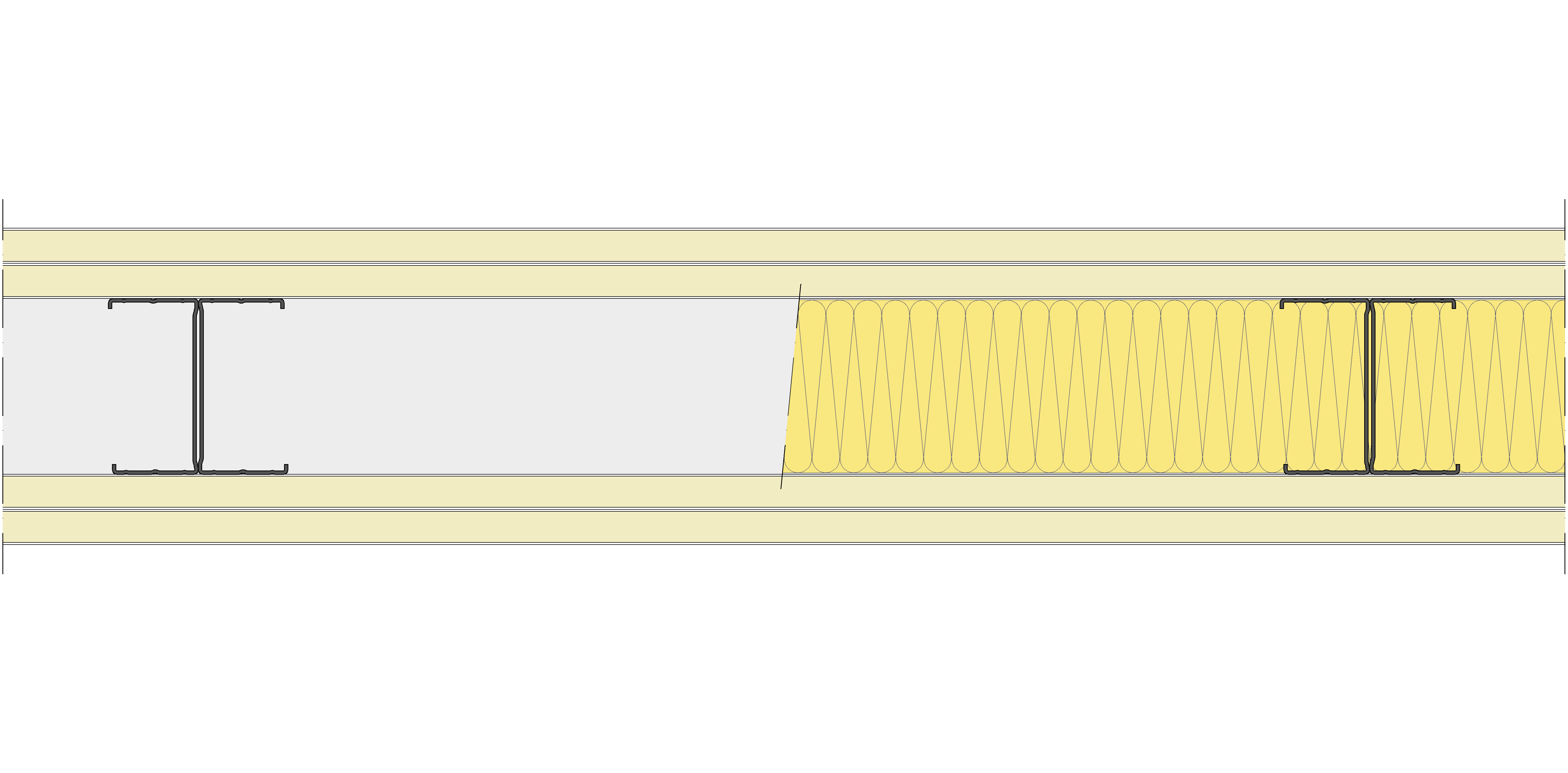 Tabique Pladur® 162/600 (90-45H) 4N MW