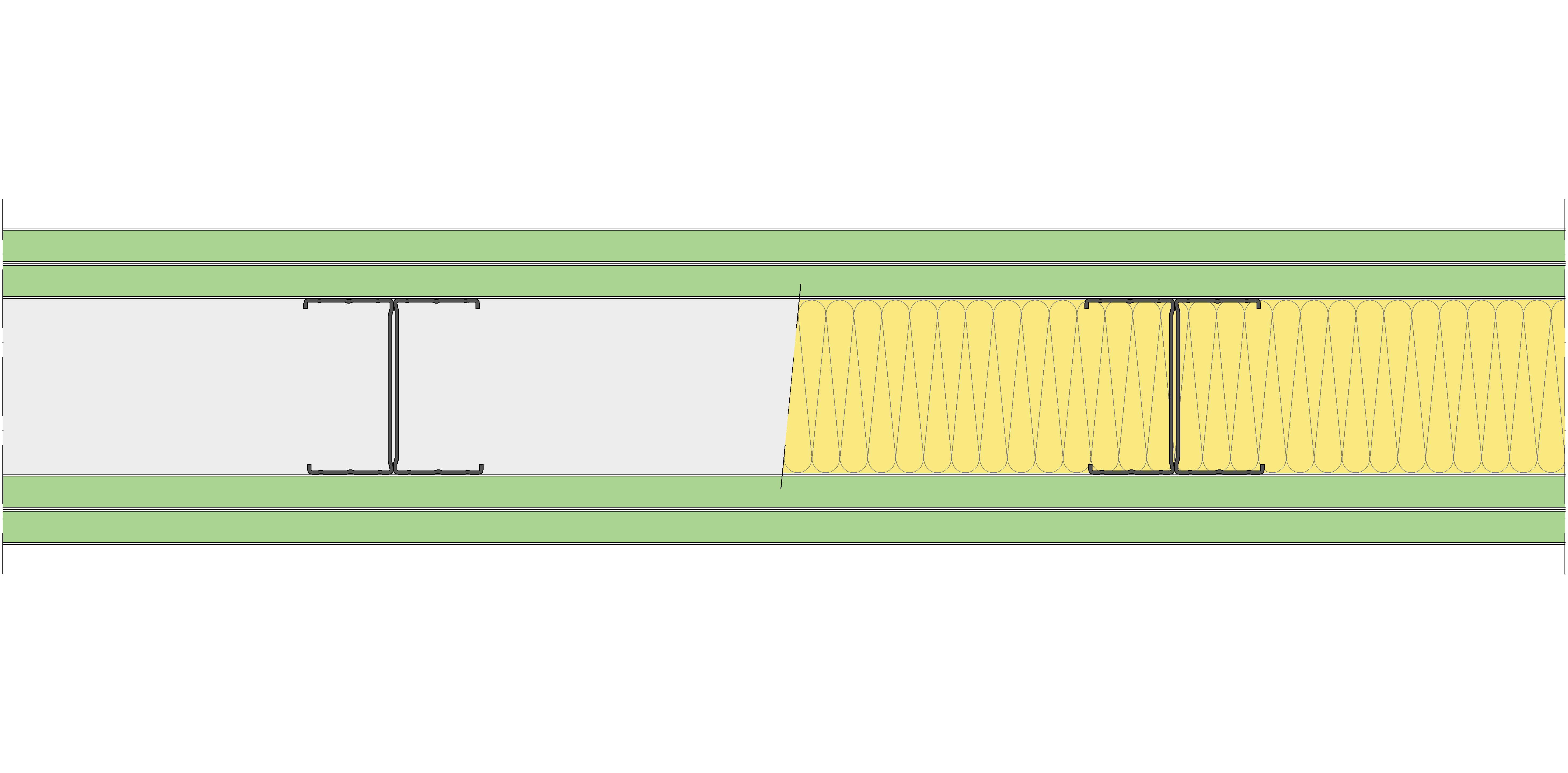 Tabique Pladur® 162/400 (90-45H) 4H1 MW