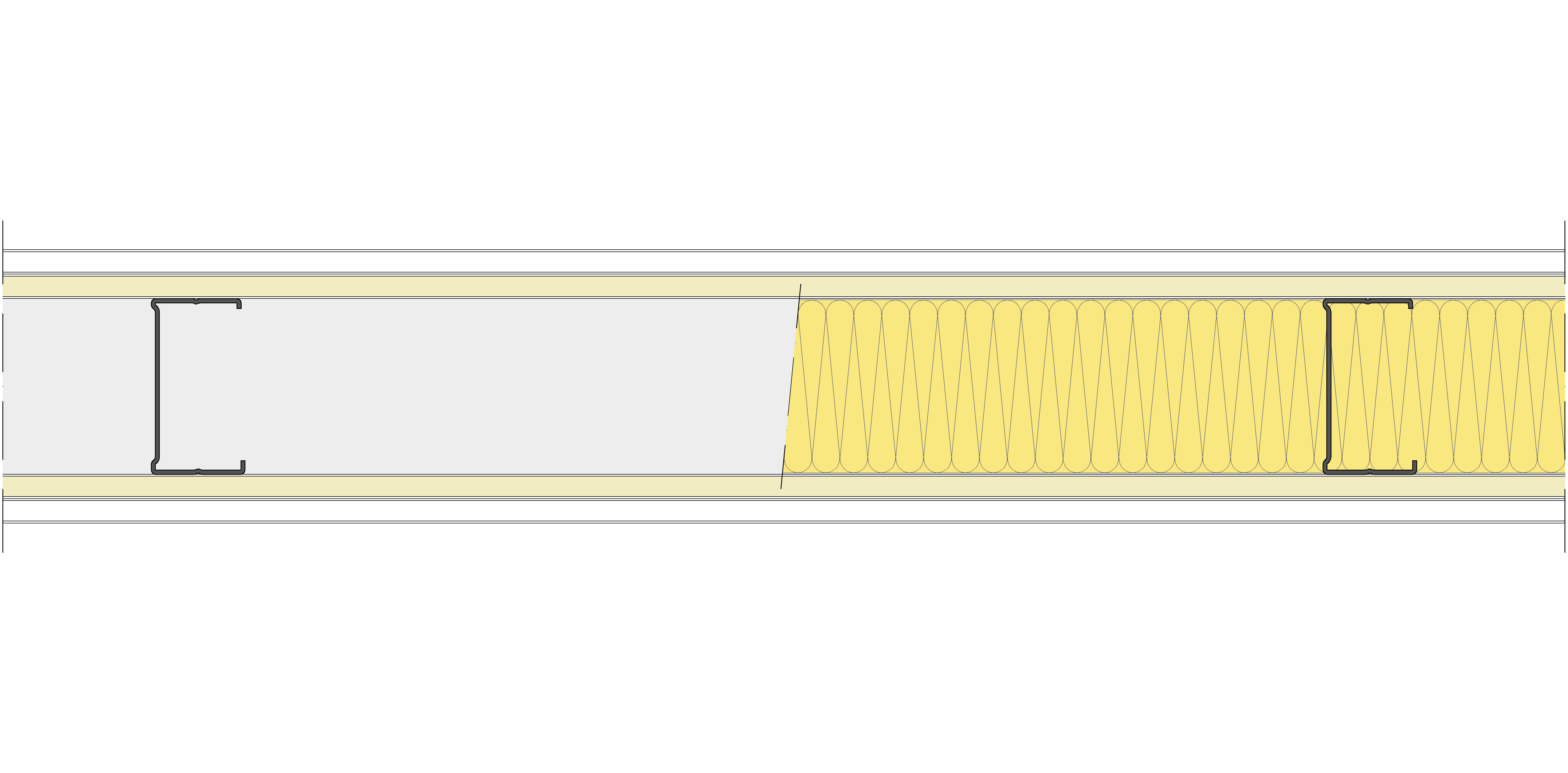 Tabique Pladur® 140/600 (90) 1N A1-2N-1N A1 MW