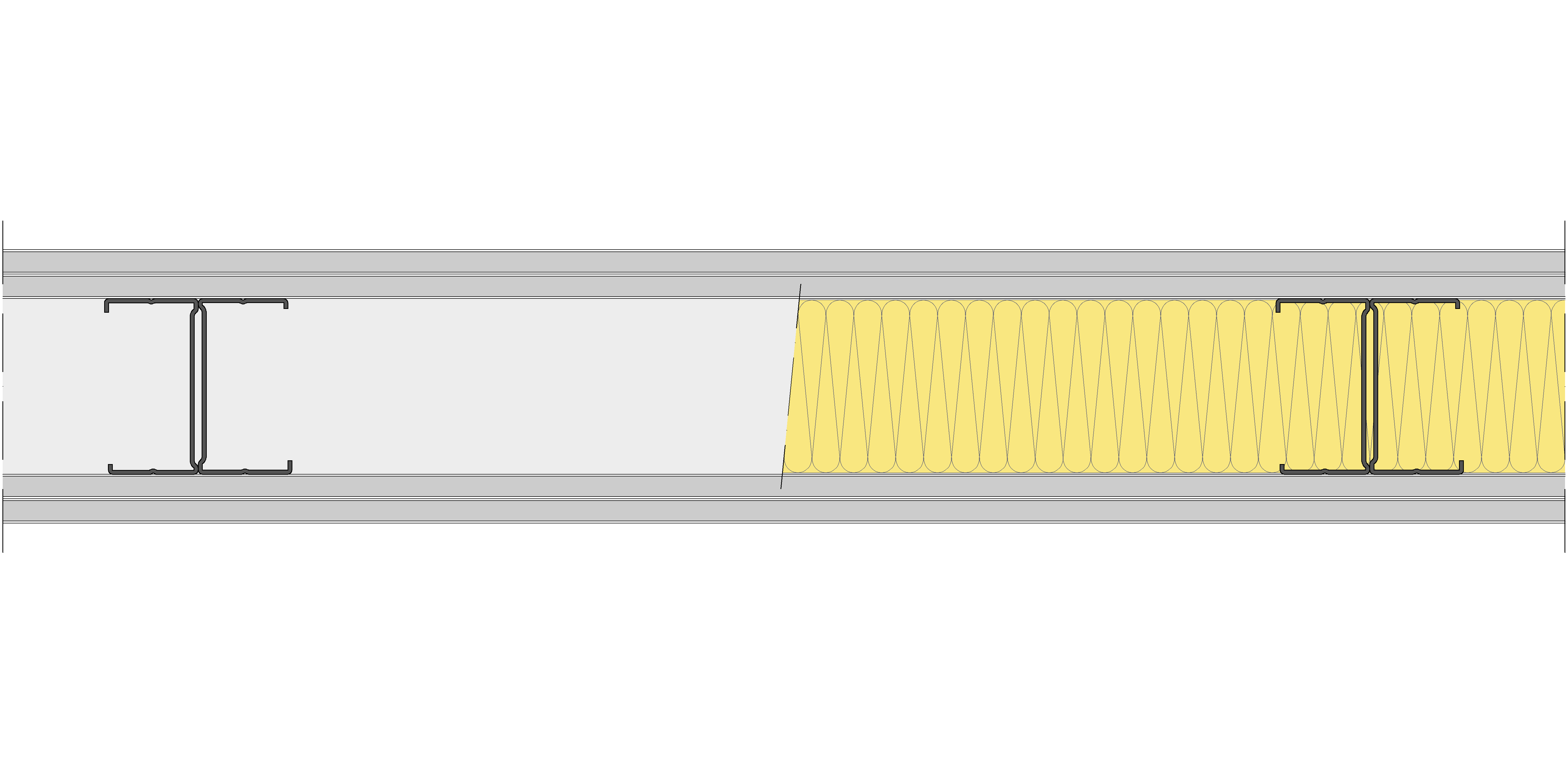 Tabique Pladur® 140/600 (90H) 4SOLIDTEX MW