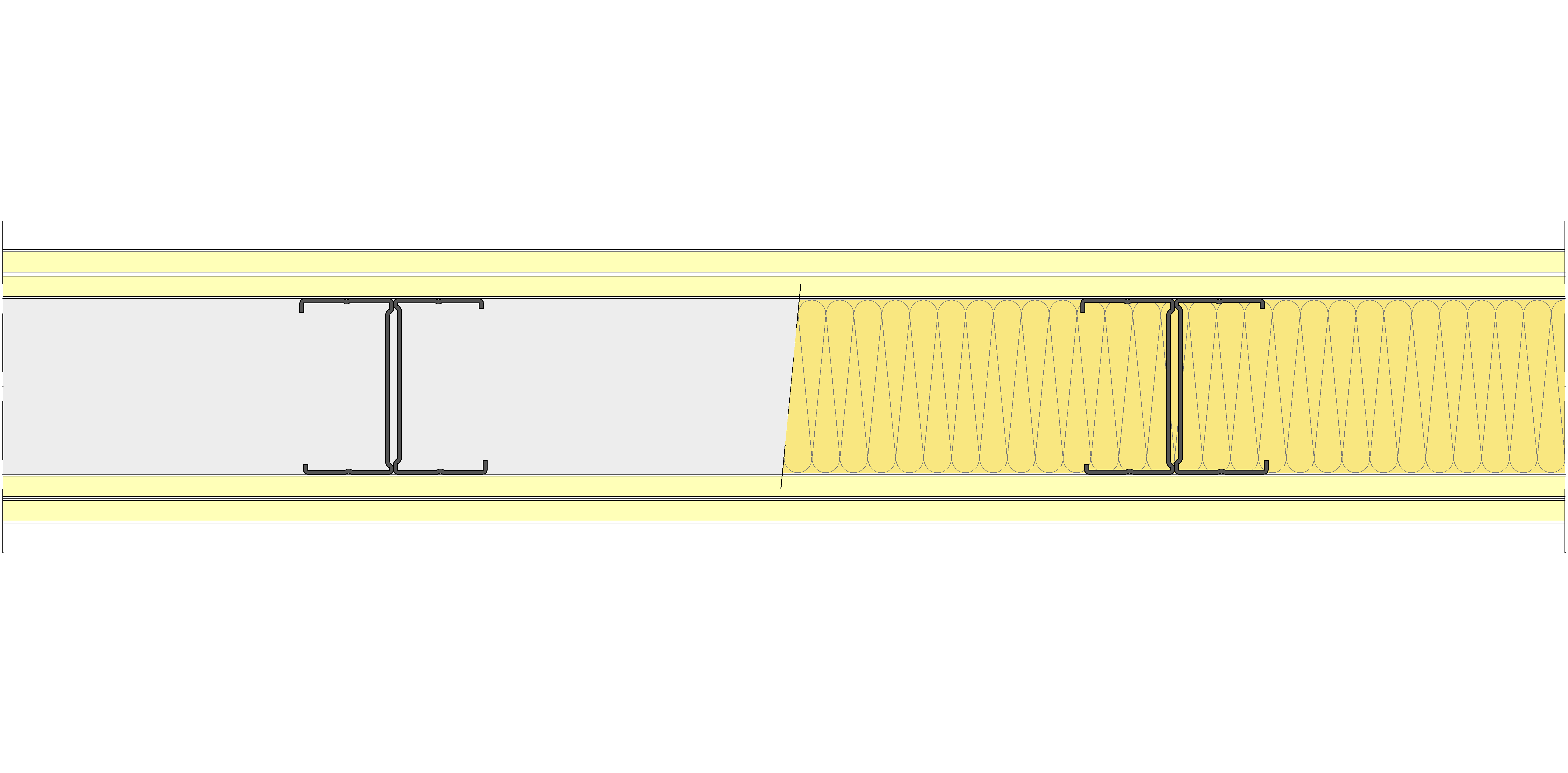 Tabique Pladur® 140/400 (90H) 4I MW