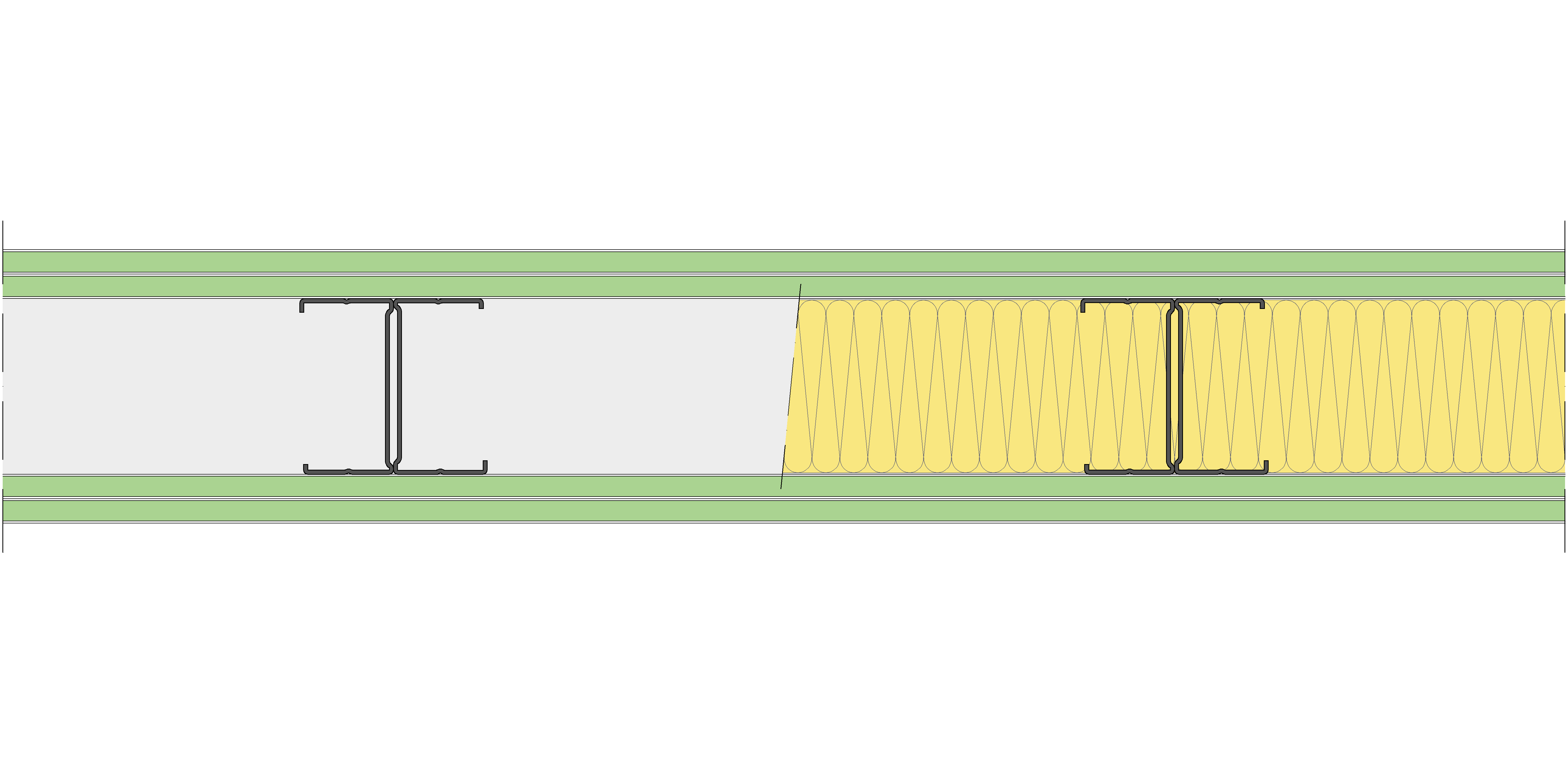 Tabique Pladur® 140/400 (90H) 4H1 MW