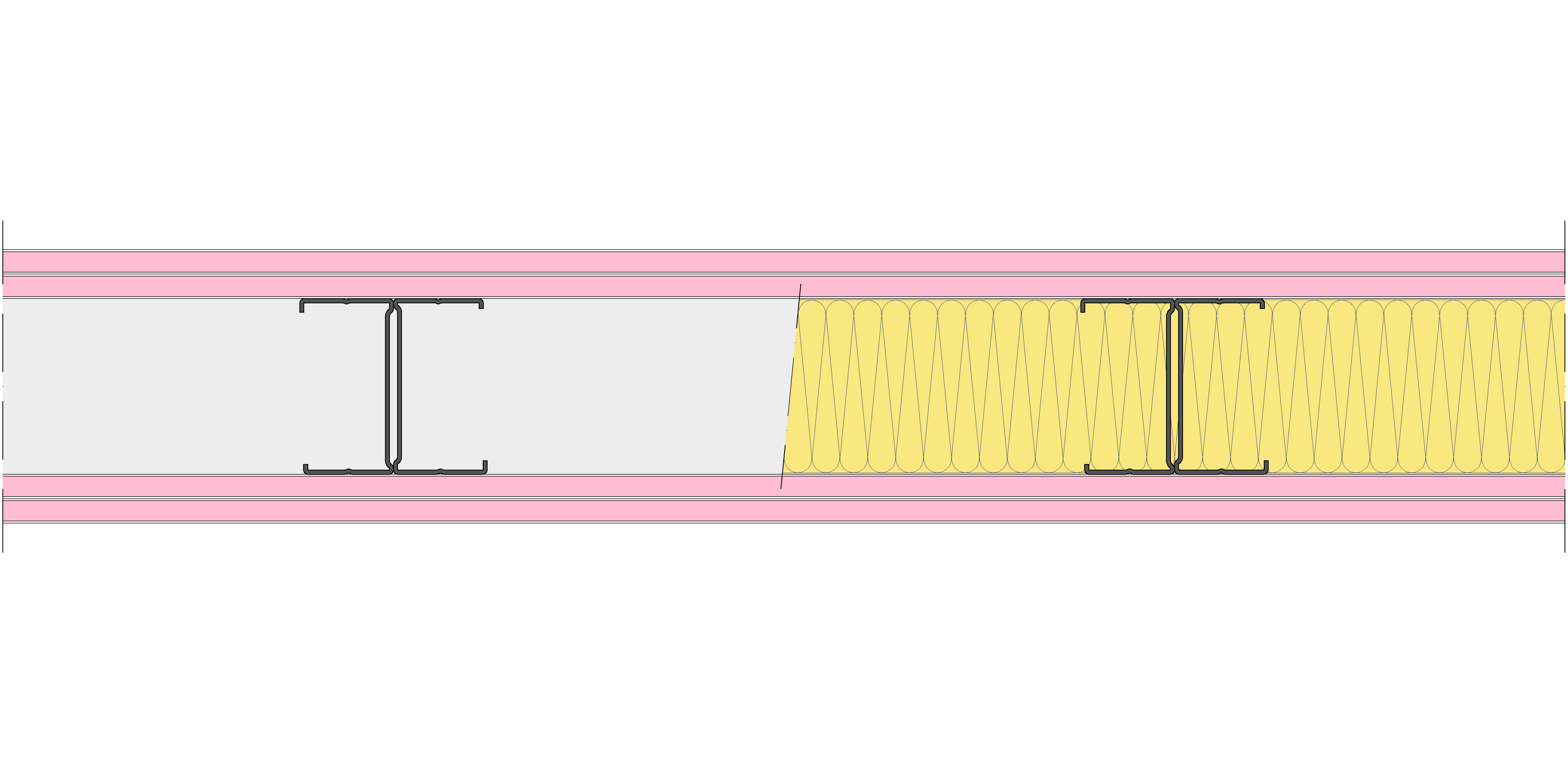 Tabique Pladur® 140/400 (90H) 4F MW