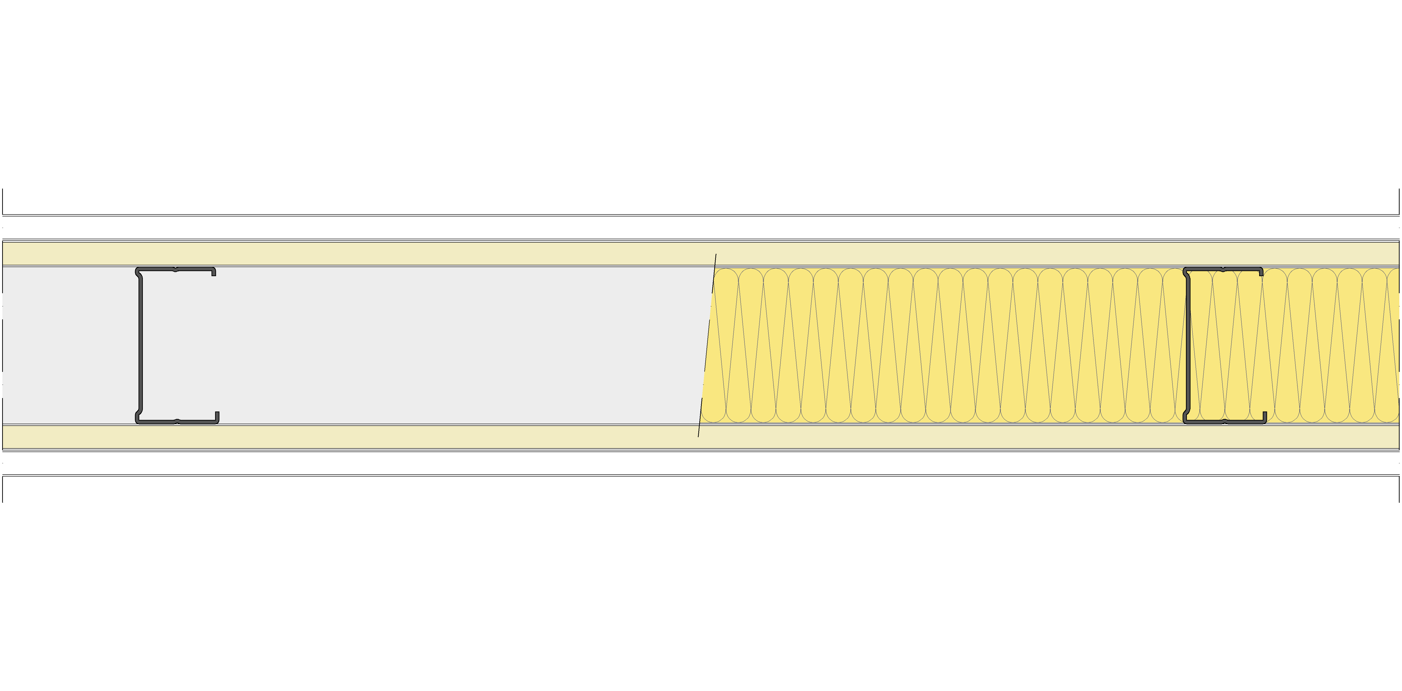 Tabique Pladur® 150/600 (90) 1N A1-2N-1N A1 MW