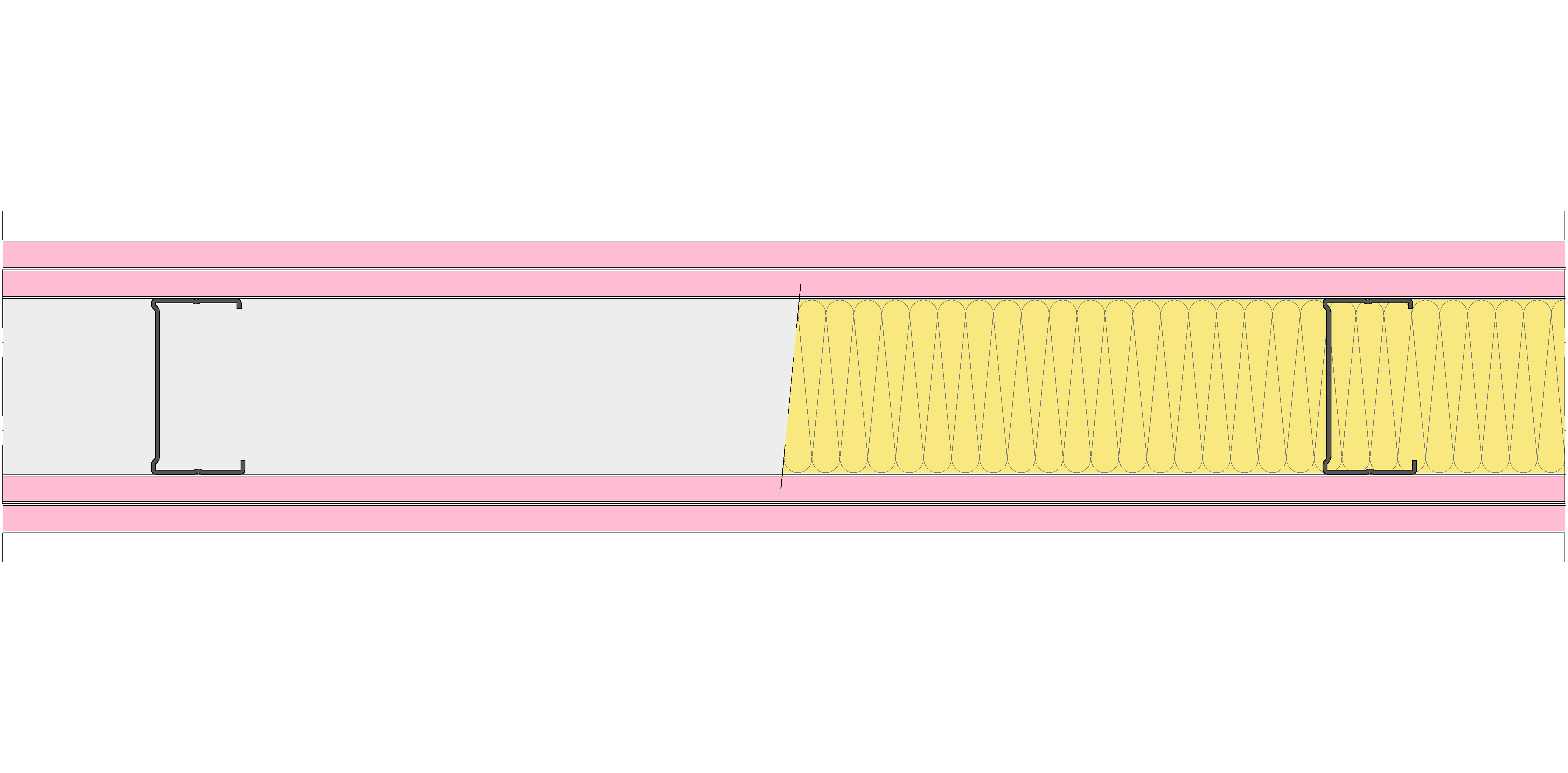 Tabique Pladur® 150/600 (90) 4F MW