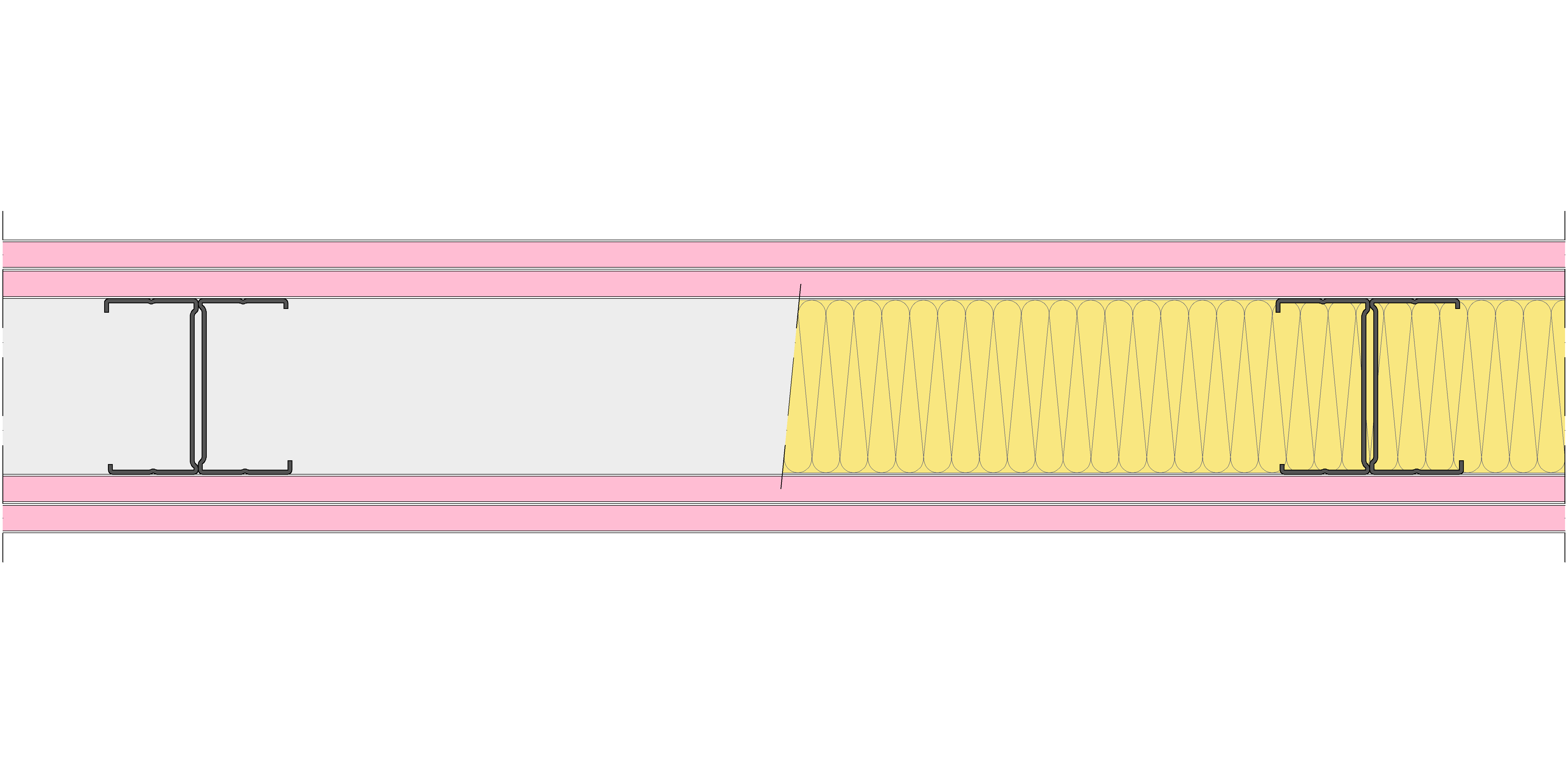 Tabique Pladur® 150/600 (90H) 4F MW