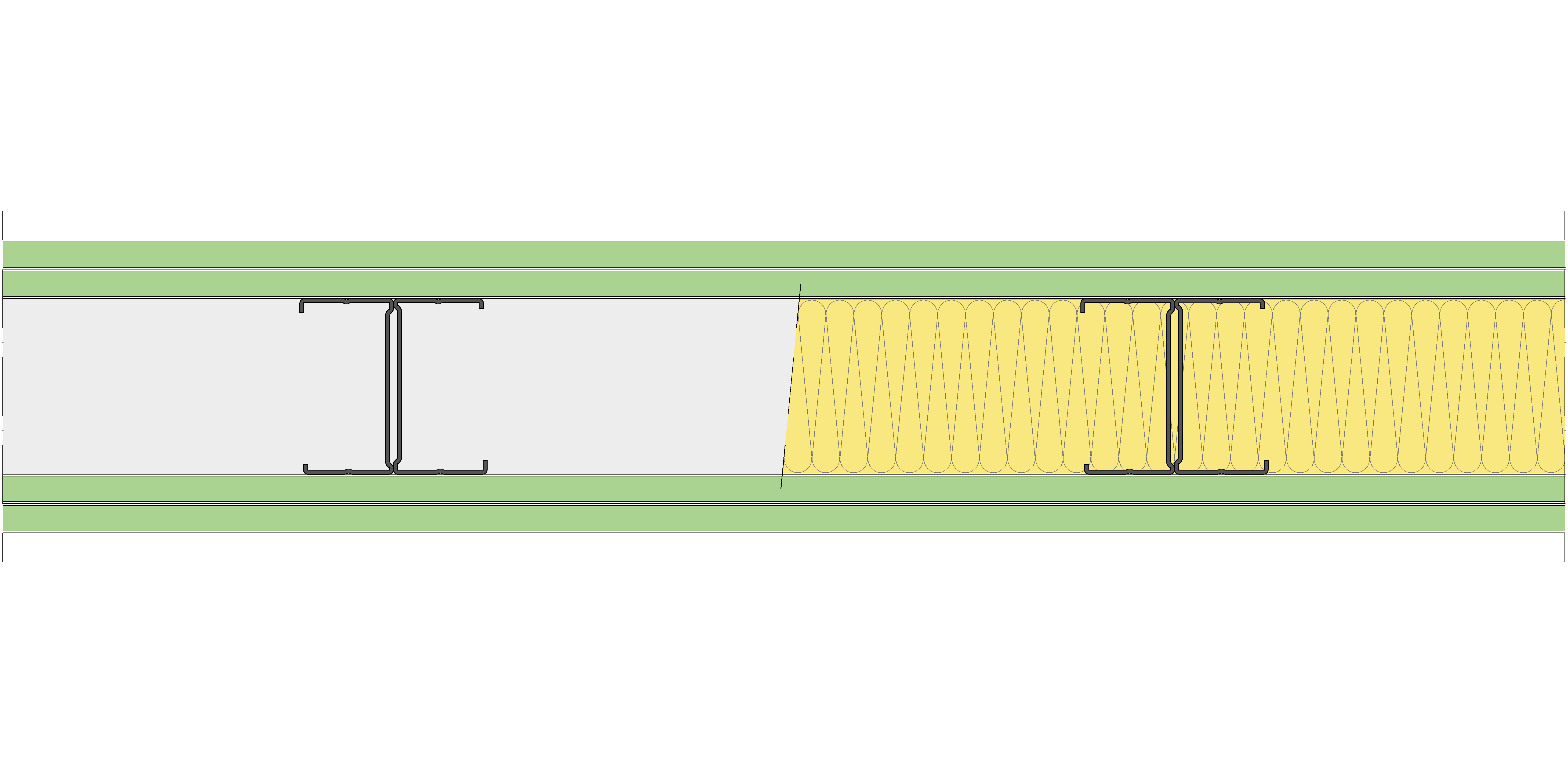 Tabique Pladur® 150/400 (90H) 4H1 MW
