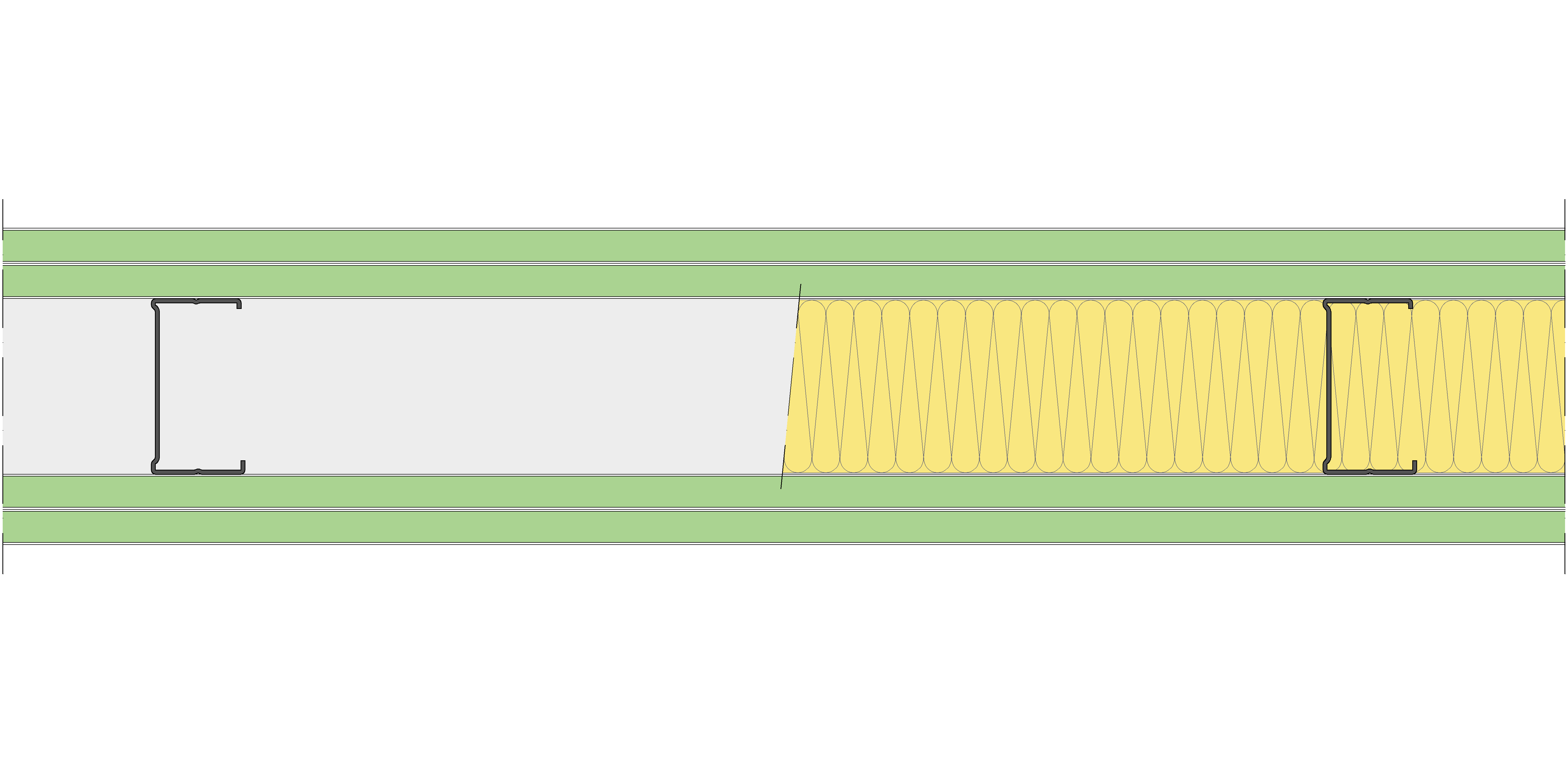 Tabique Pladur® 162/600 (90) 4H1 MW
