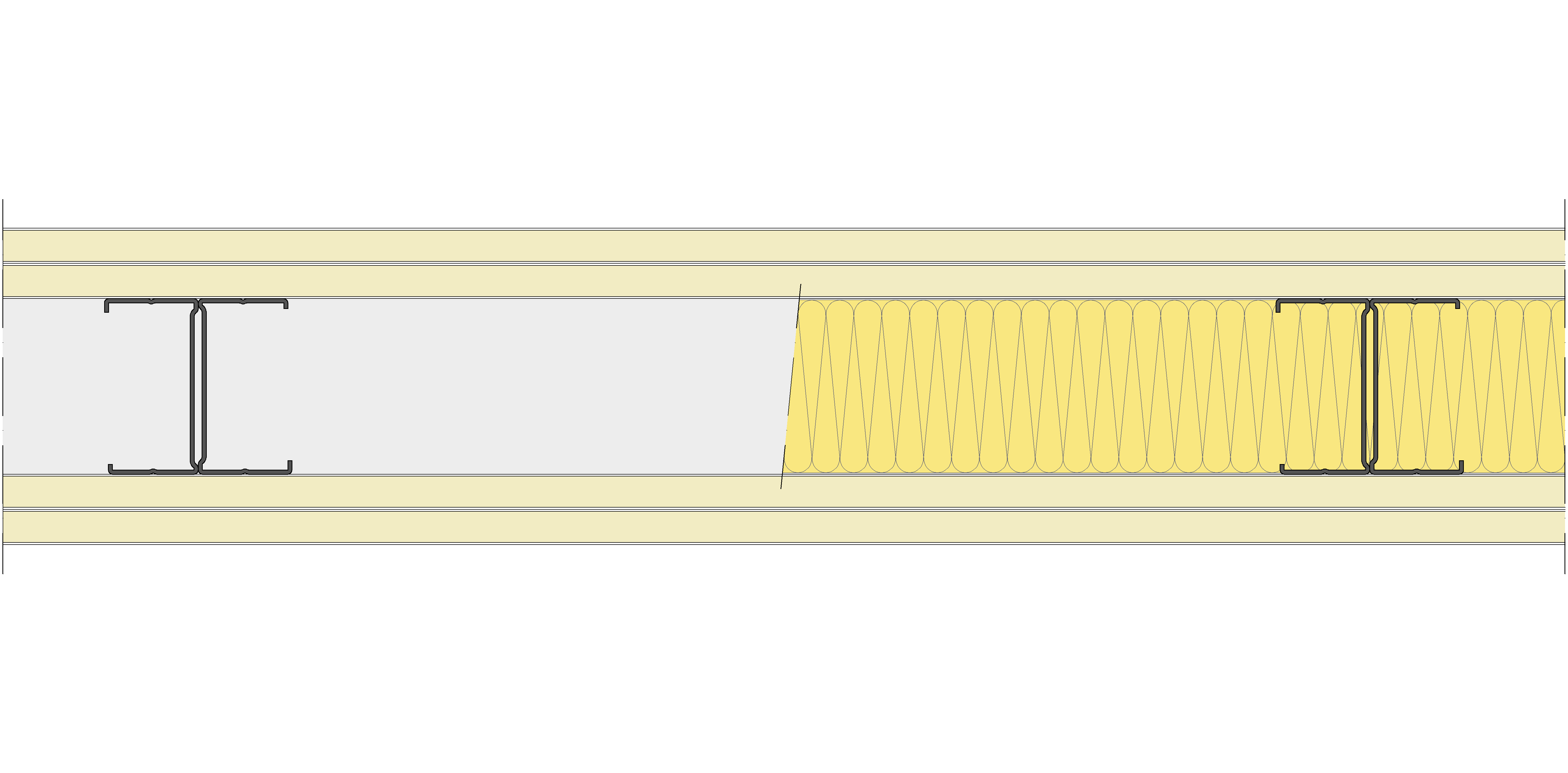 Tabique Pladur® 162/600 (90H) 4N MW
