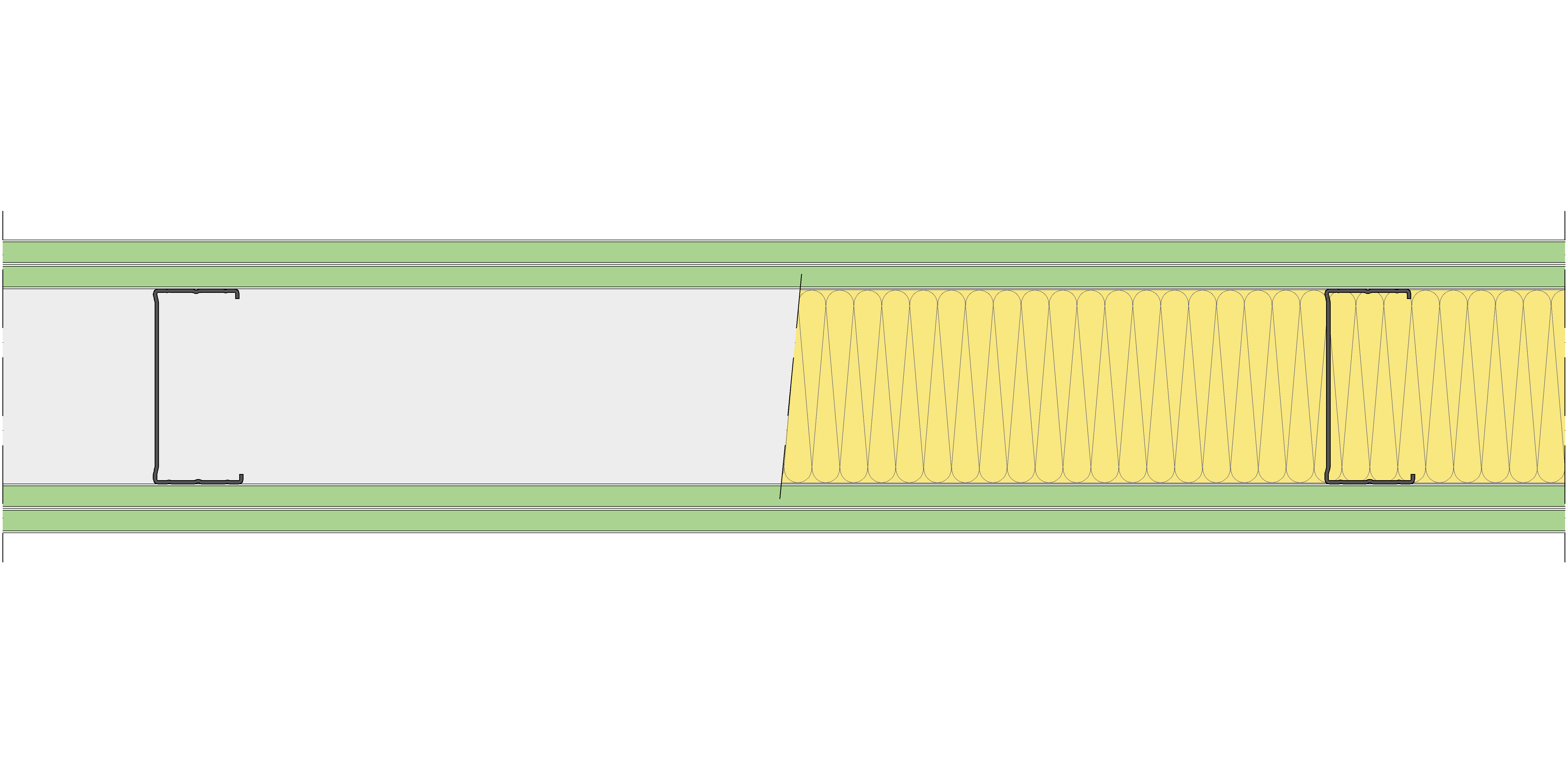 Tabique Pladur® 150/600 (100-45) 4H1 MW