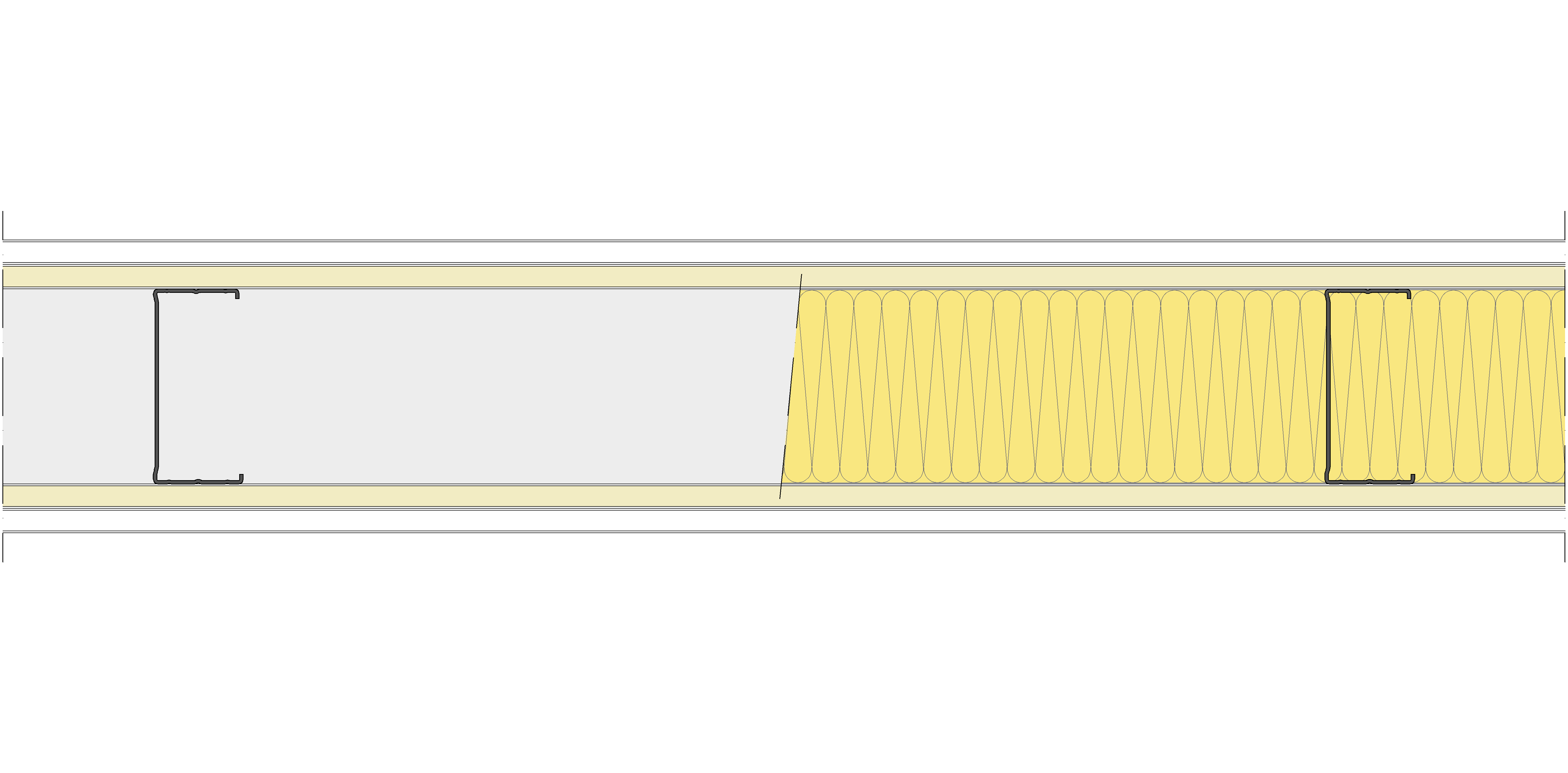 Tabique Pladur® 150/600 (100-45) 1N A1-2N-1N A1 MW