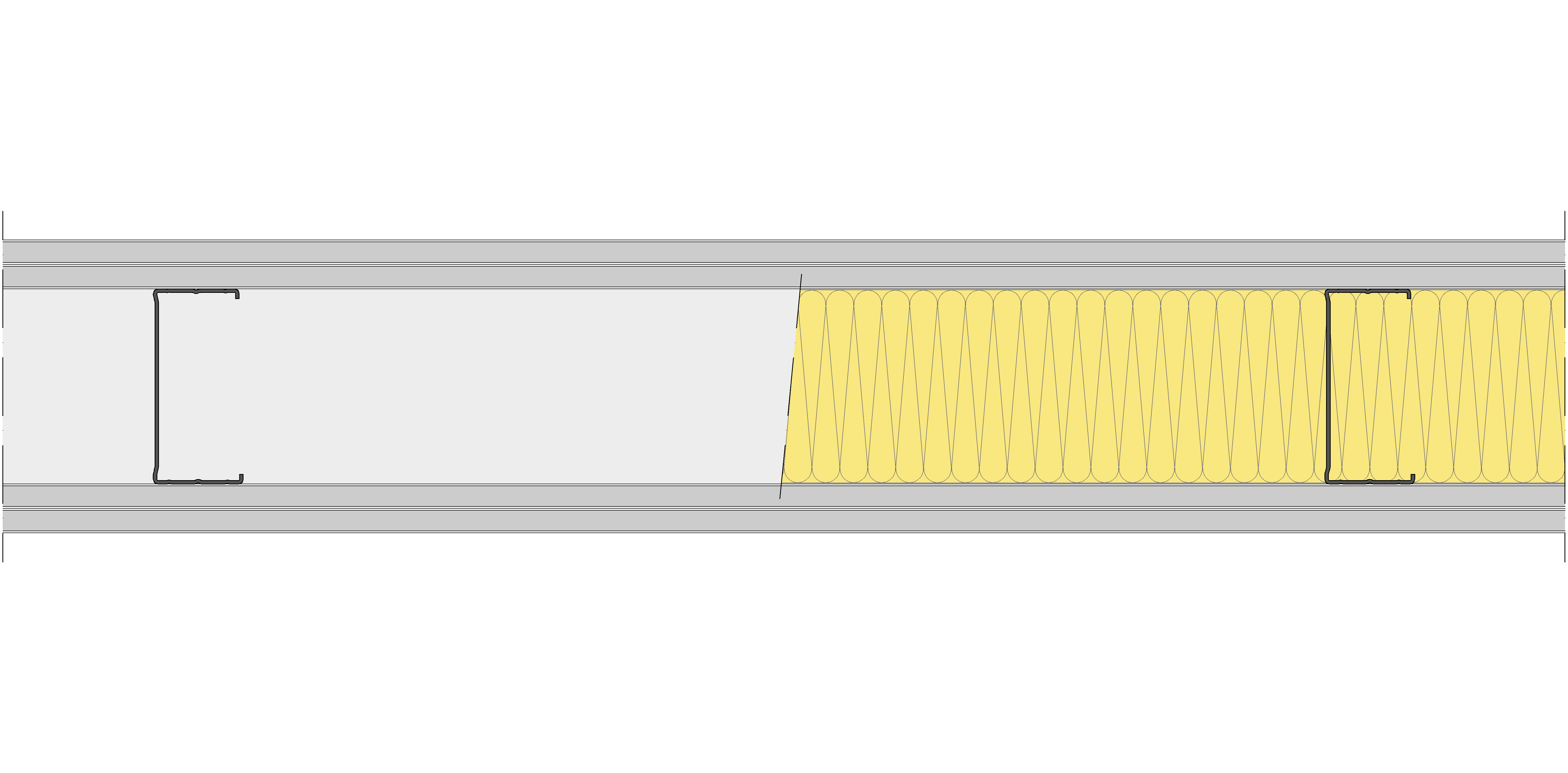 Tabique Pladur® 150/600 (100-45) 4SOLIDTEX MW