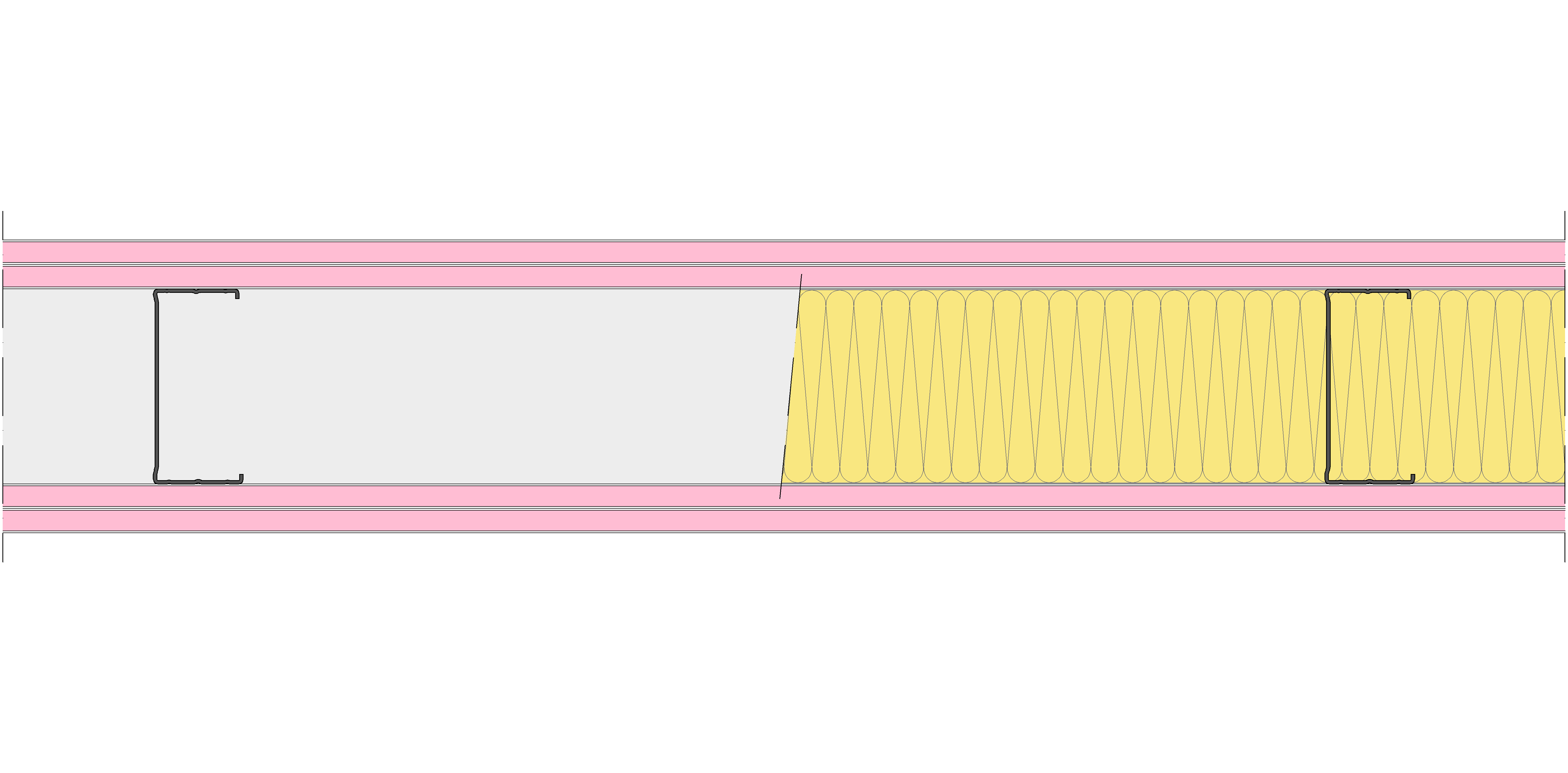 Tabique Pladur® 150/600 (100-45) 4F MW