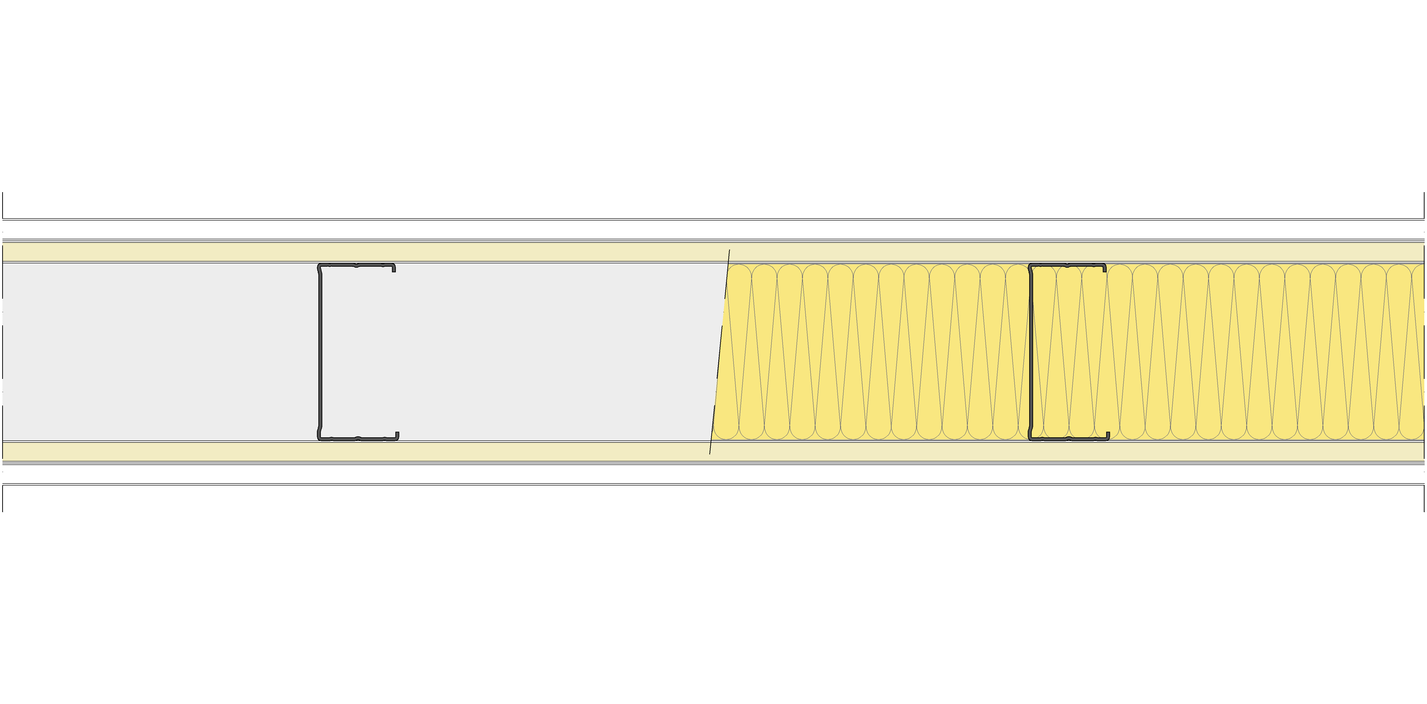 Tabique Pladur® 150/400 (100-45) 1N A1-2N-1N A1 MW