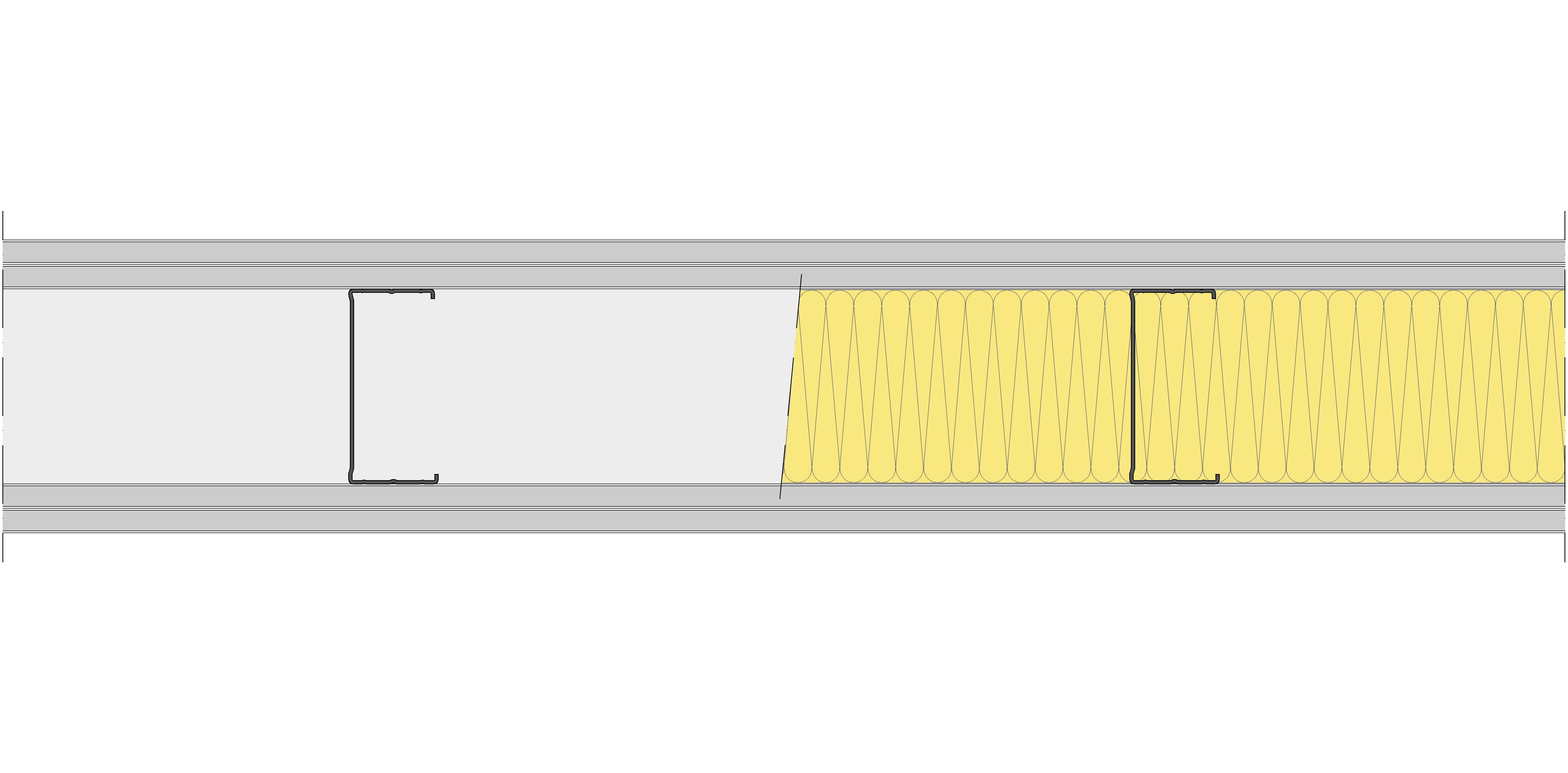 Tabique Pladur® 150/400 (100-45) 4SOLIDTEX MW