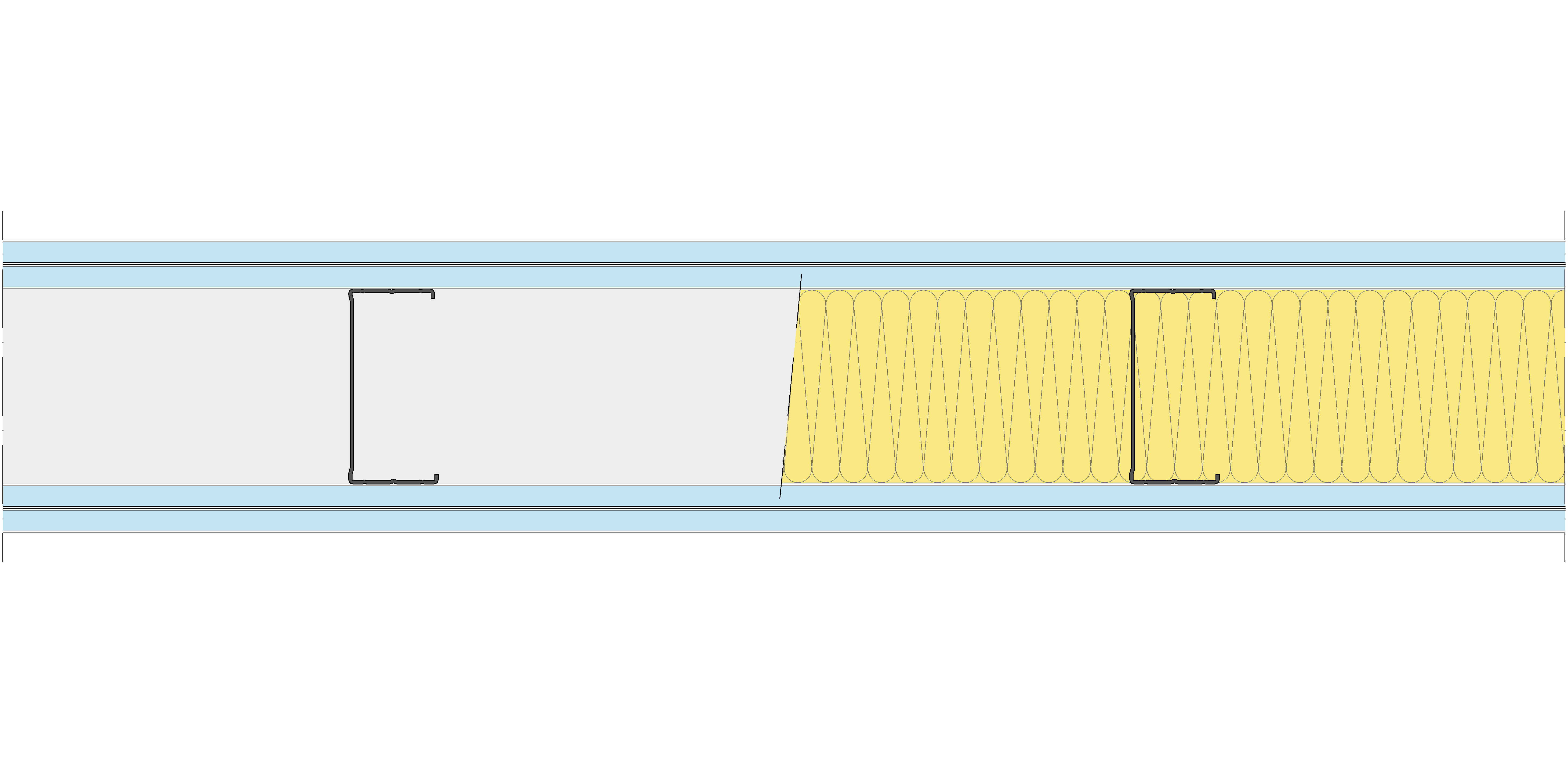 Tabique Pladur® 150/400 (100-45) 4OMNIA MW