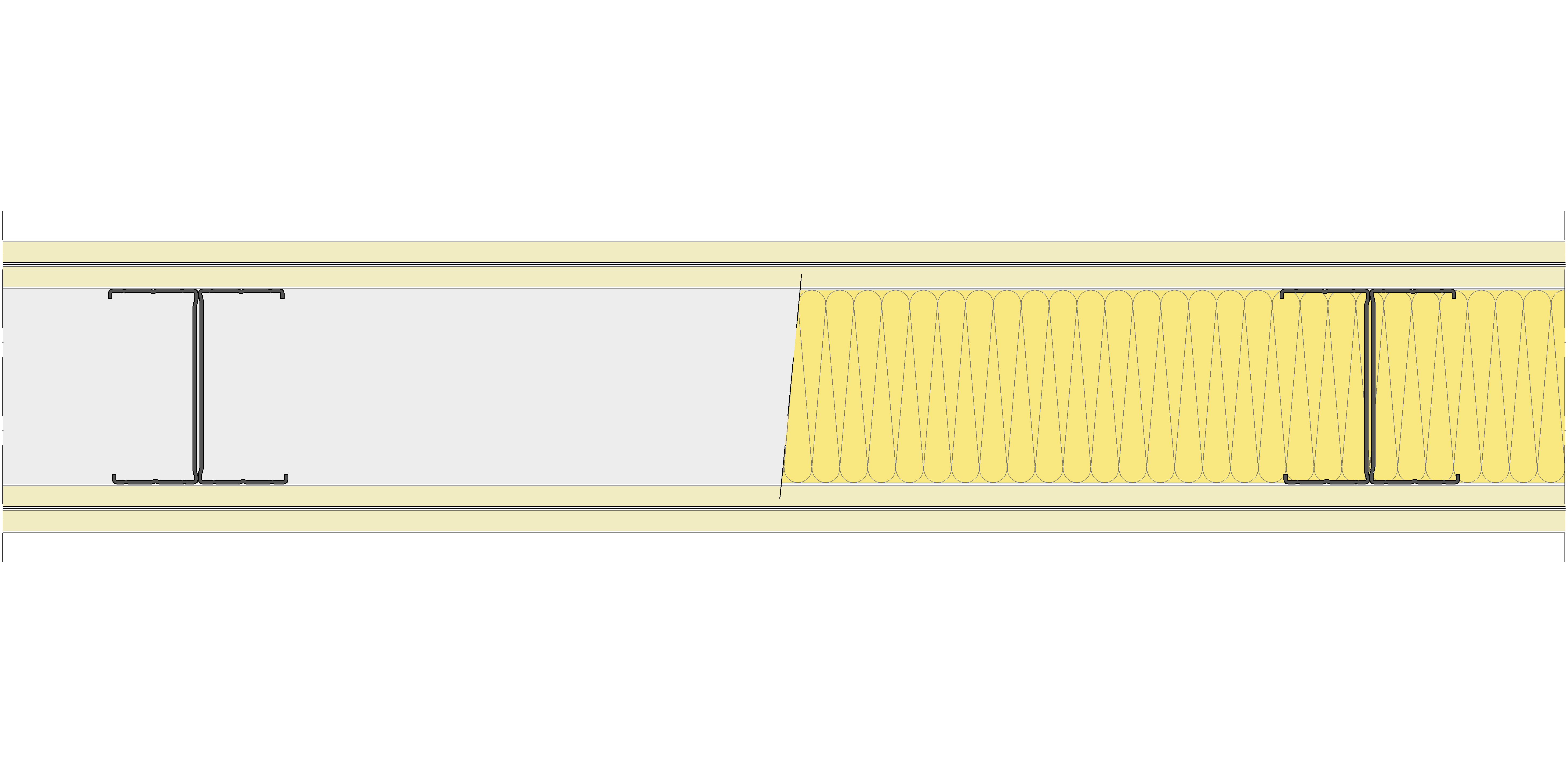 Tabique Pladur® 150/600 (100-45H) 4N MW