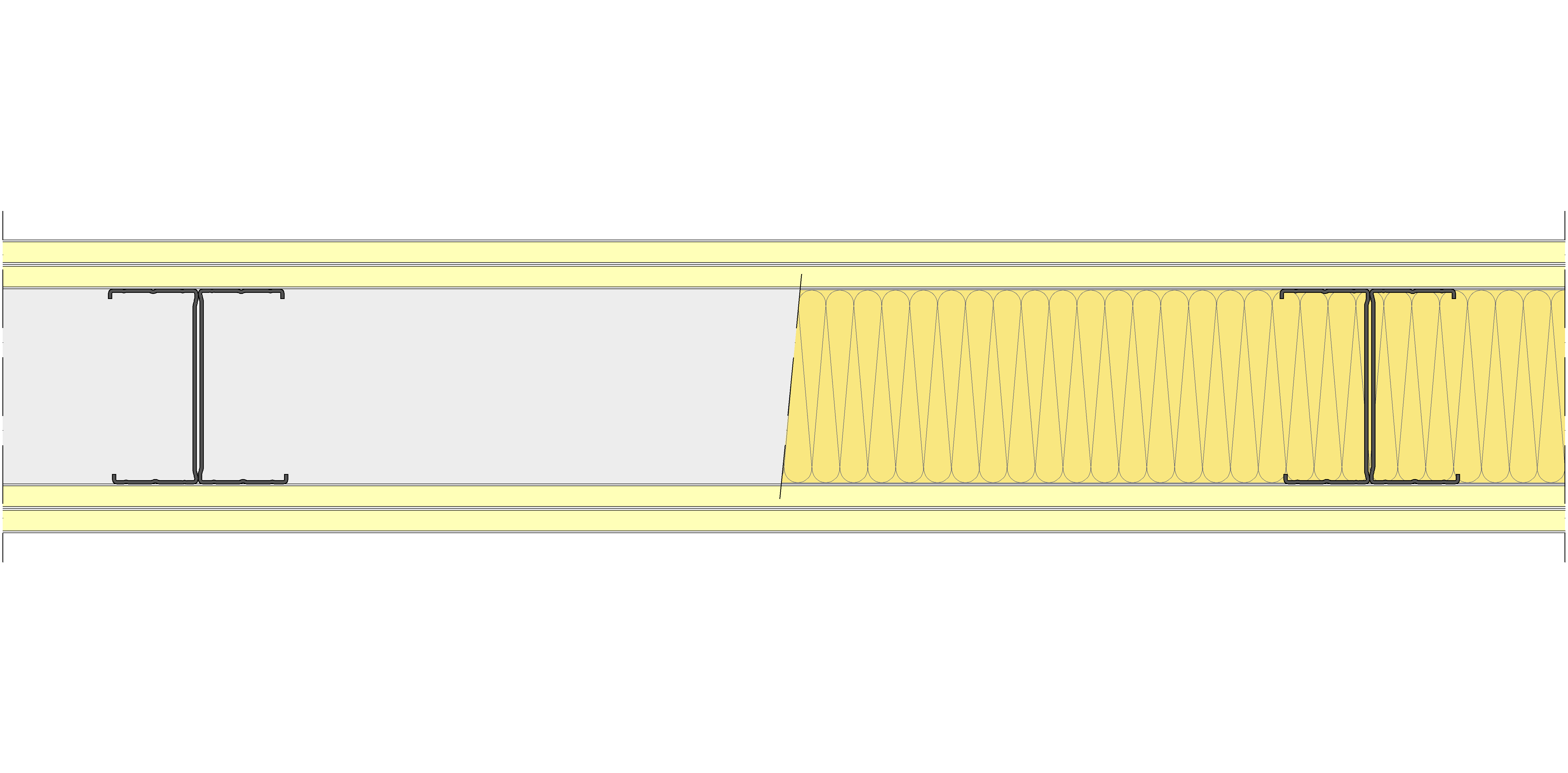 Tabique Pladur® 150/600 (100-45H) 4I MW