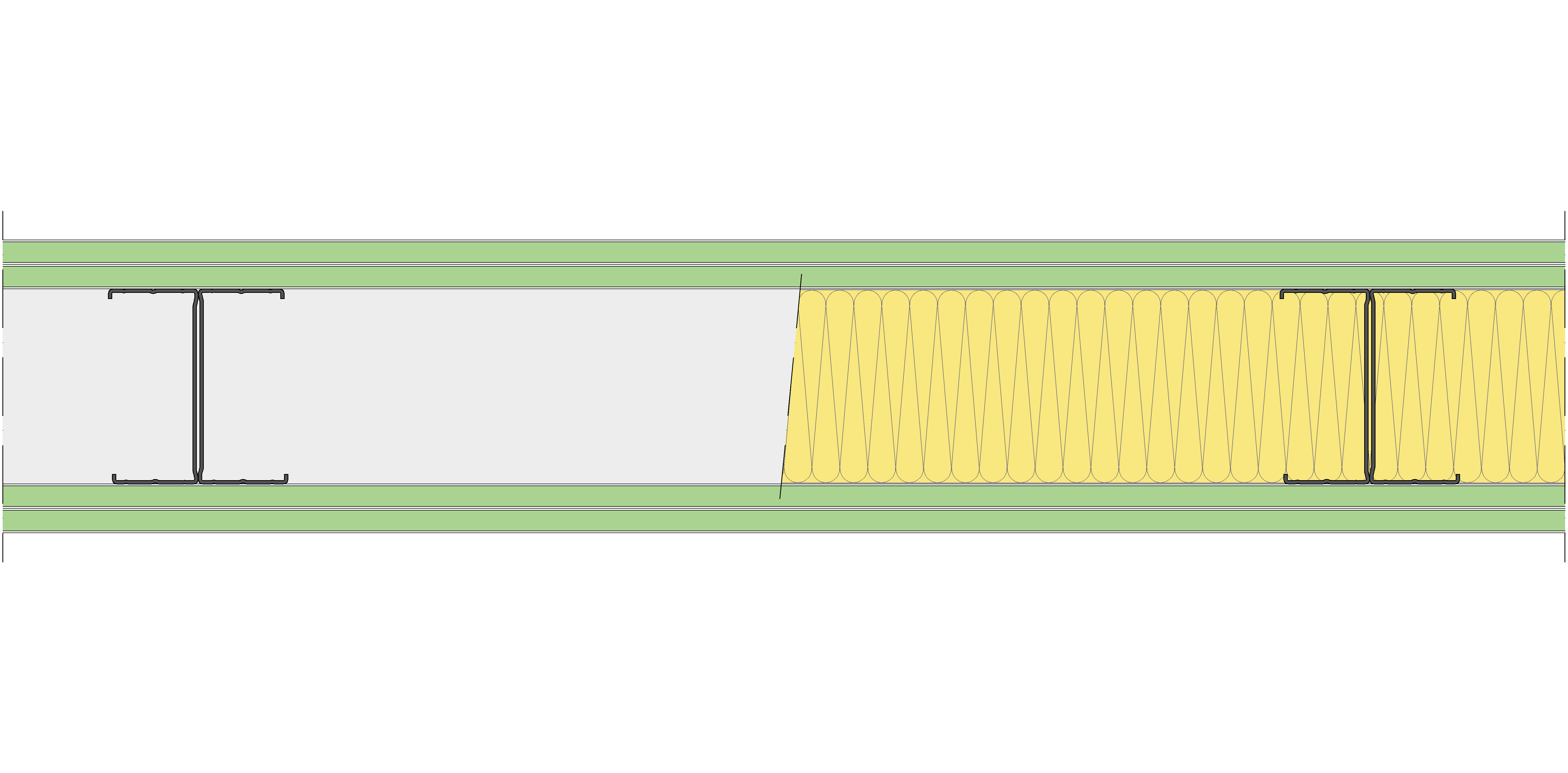Tabique Pladur® 150/600 (100-45H) 4H1 MW