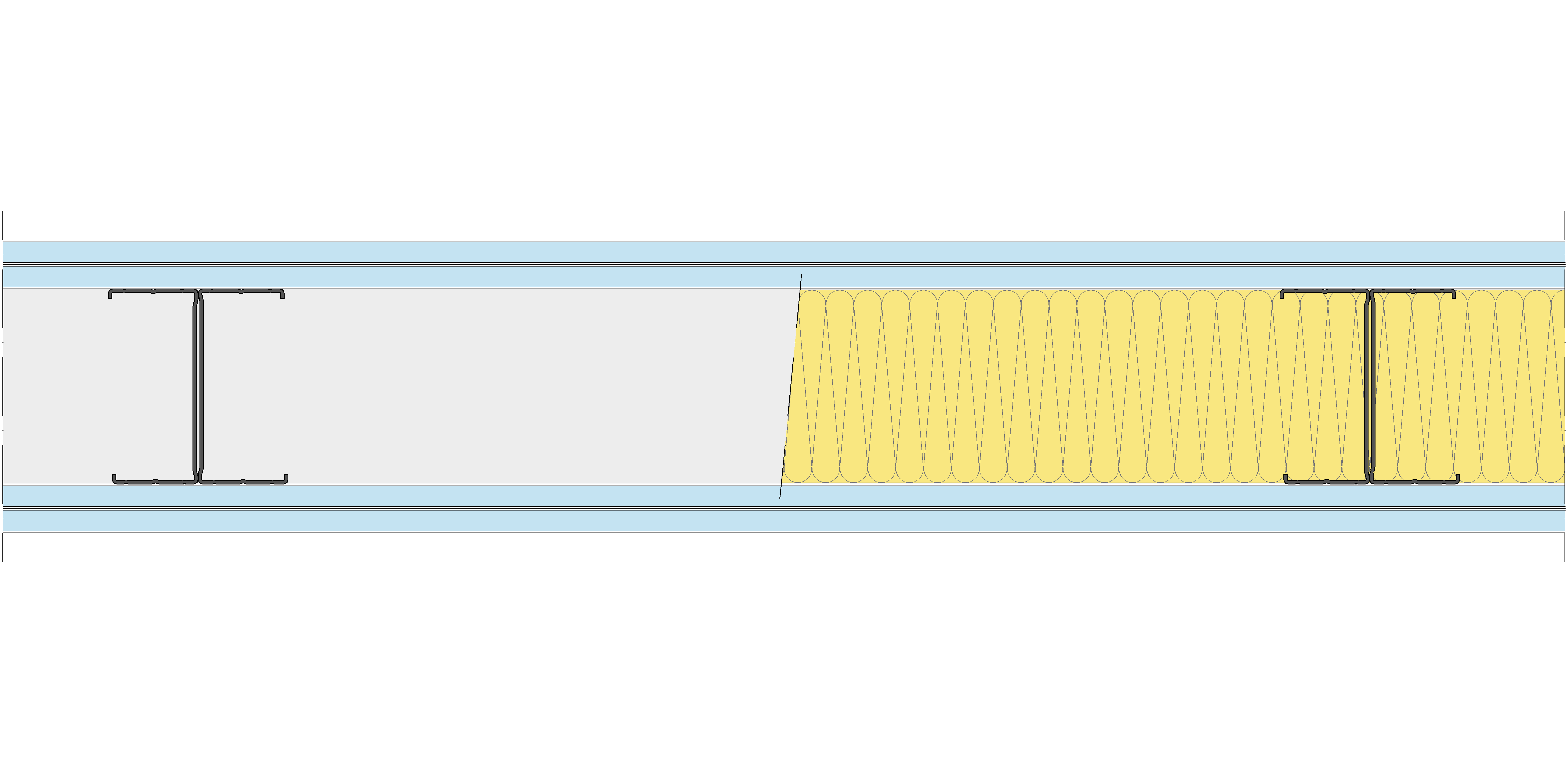 Tabique Pladur® 150/600 (100-45H) 4OMNIA MW