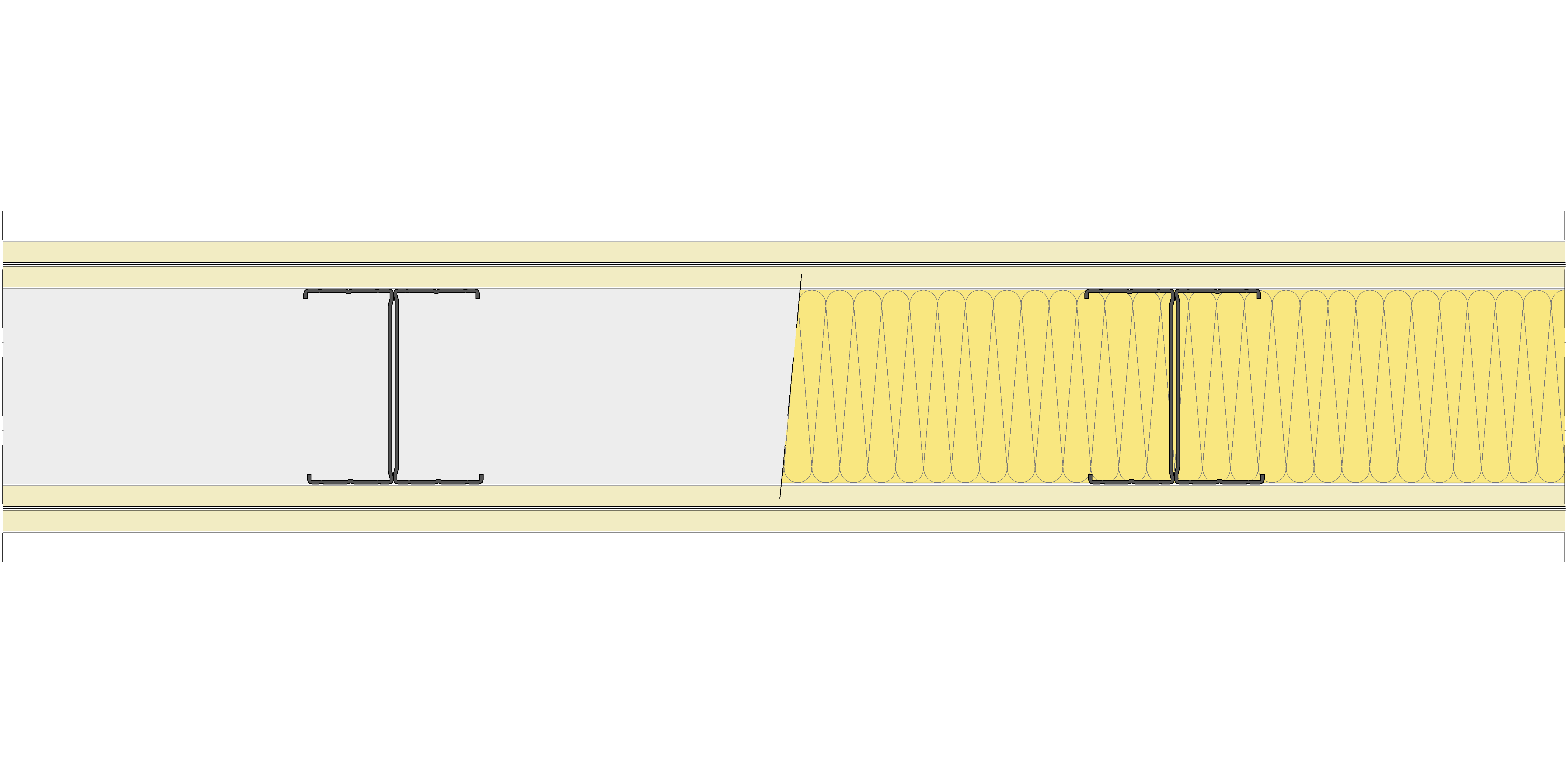 Tabique Pladur® 150/400 (100-45H) 4N MW