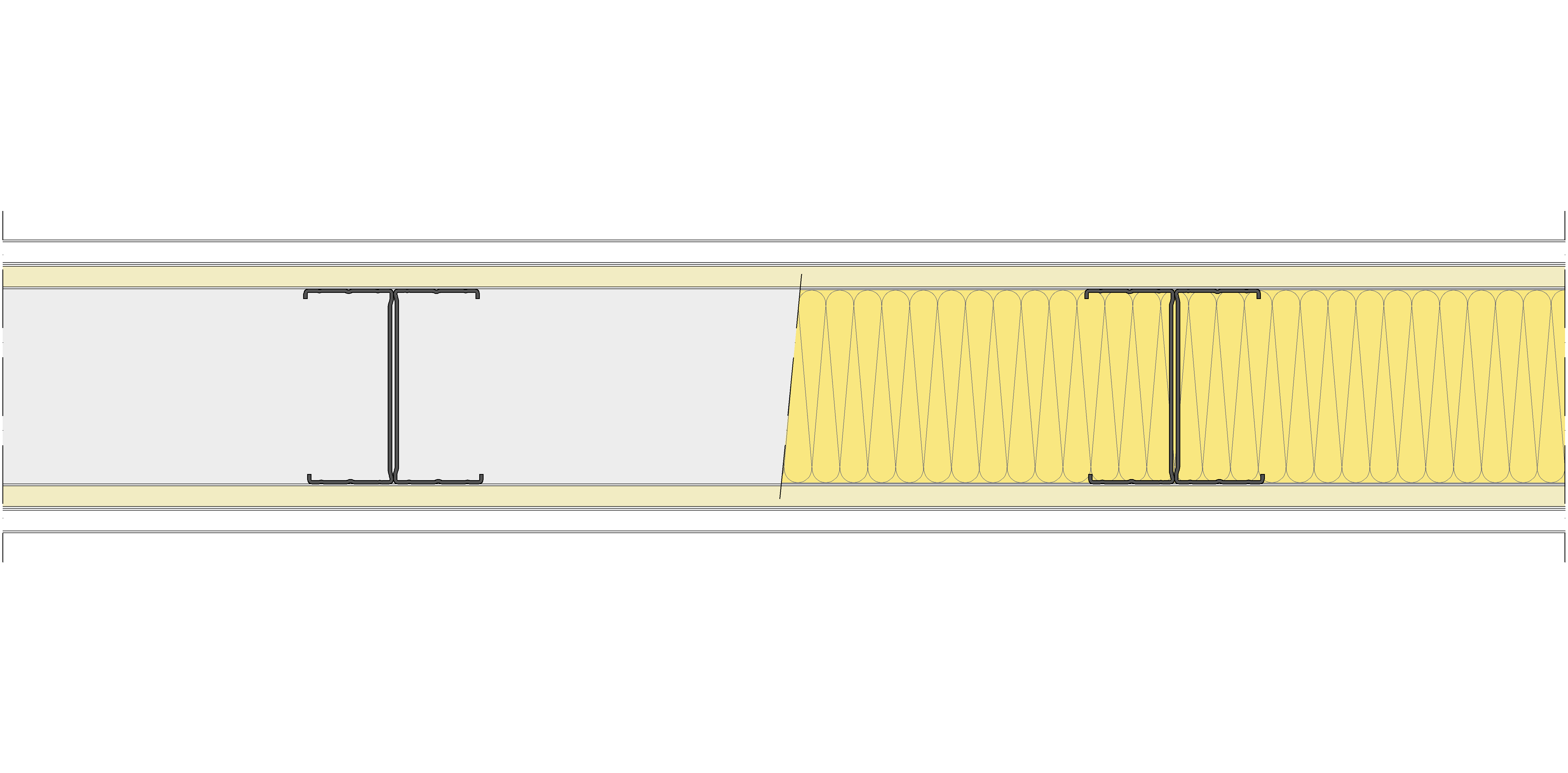 Tabique Pladur® 150/400 (100-45H) 1N A1-2N-1N A1 MW