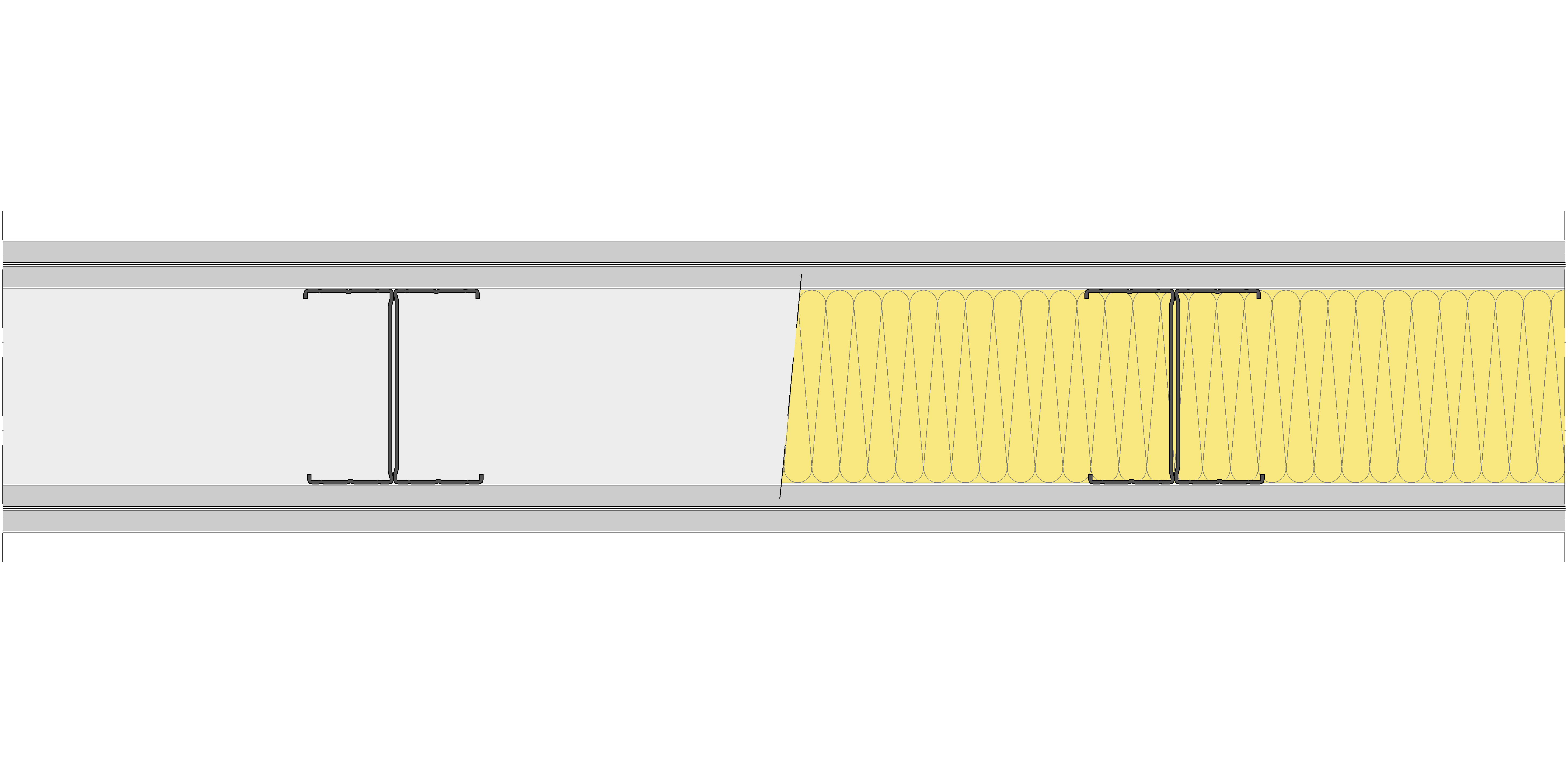 Tabique Pladur® 150/400 (100-45H) 4SOLIDTEX MW
