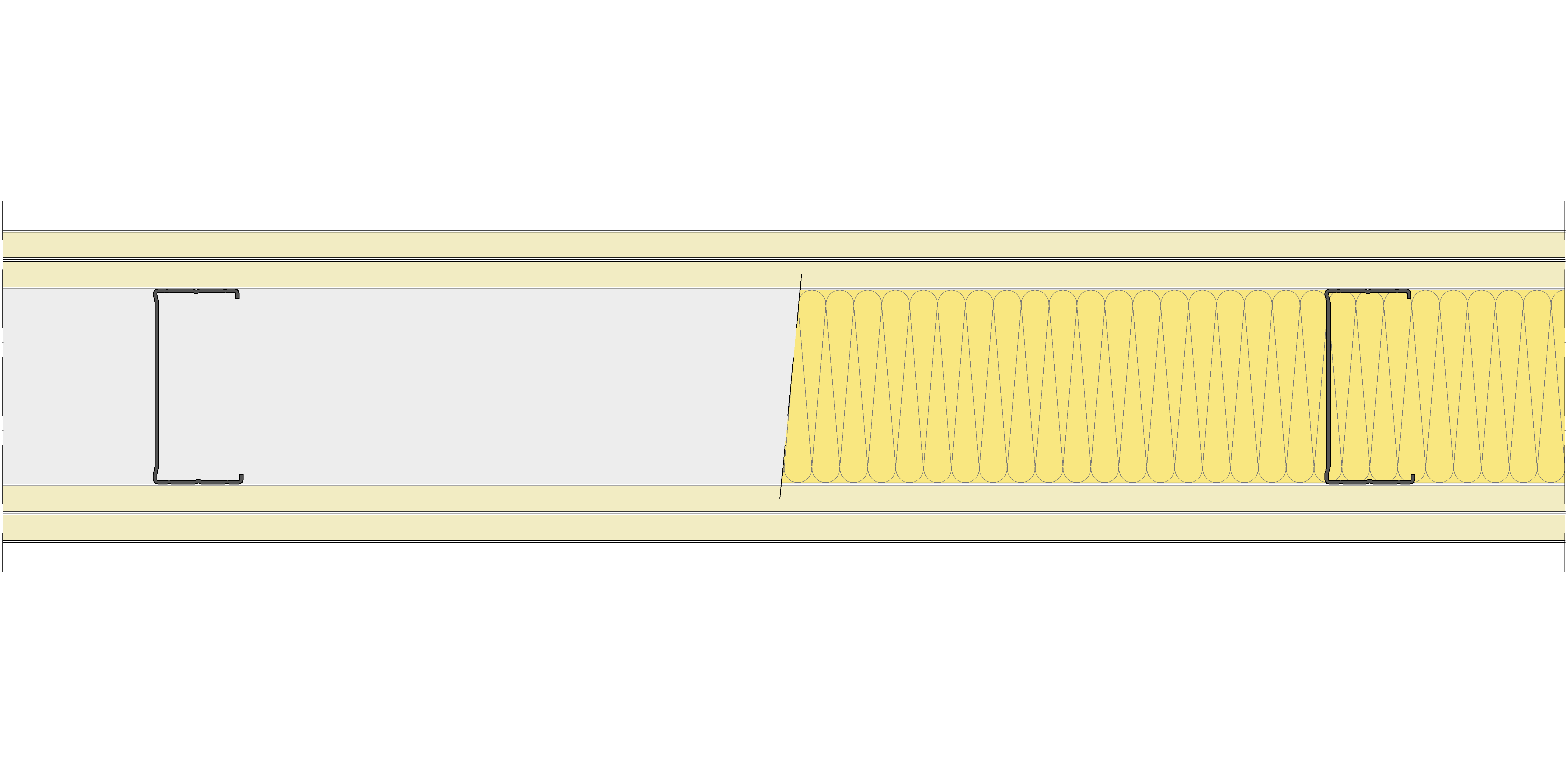 Tabique Pladur® 160/600 (100-45) 4N MW